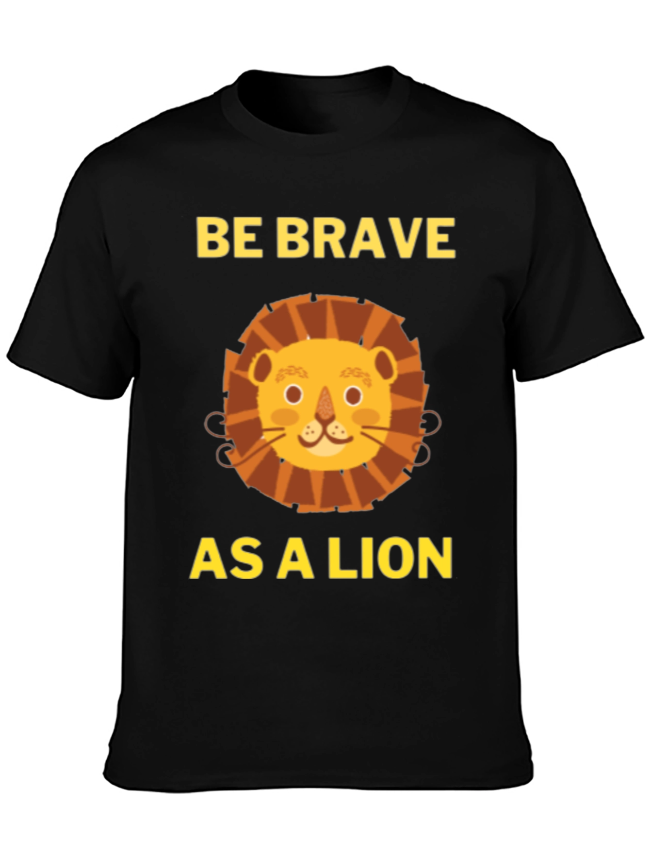 Be Brave As A Lion T-Shirt - Menswear
