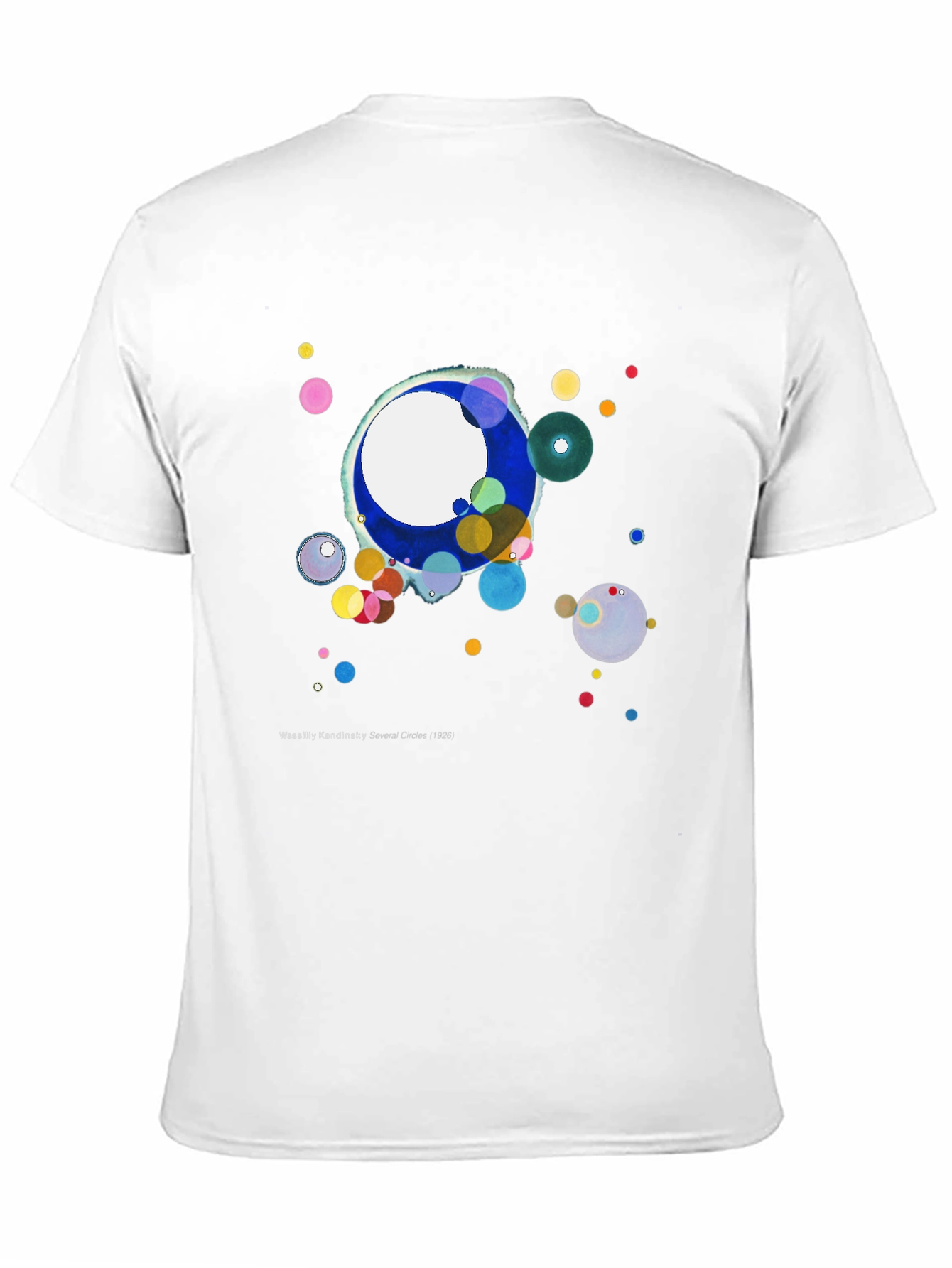 Circles T-Shirt - Wassily Kandinsky Art - Black