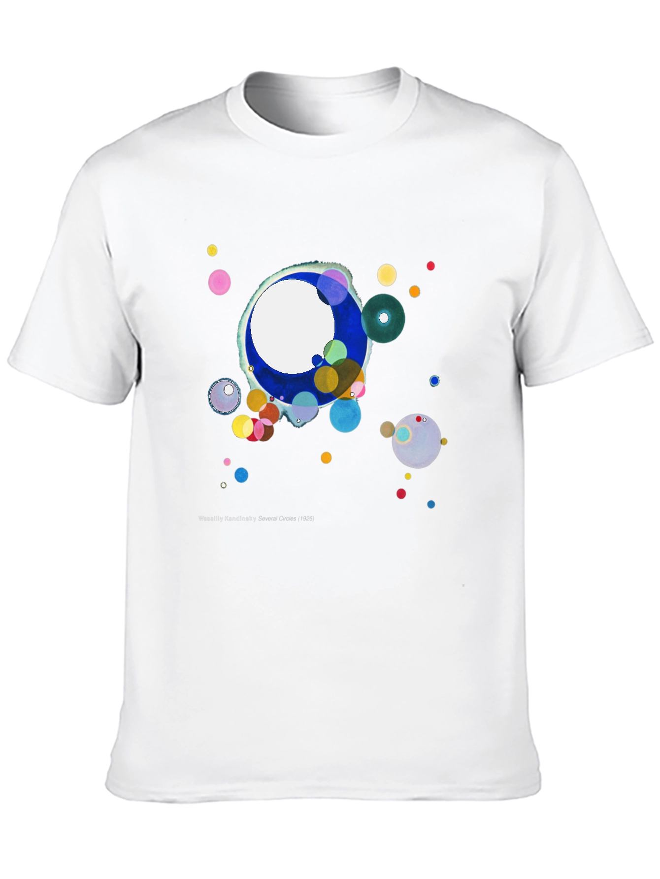Circles T-Shirt - Wassily Kandinsky Art - Black