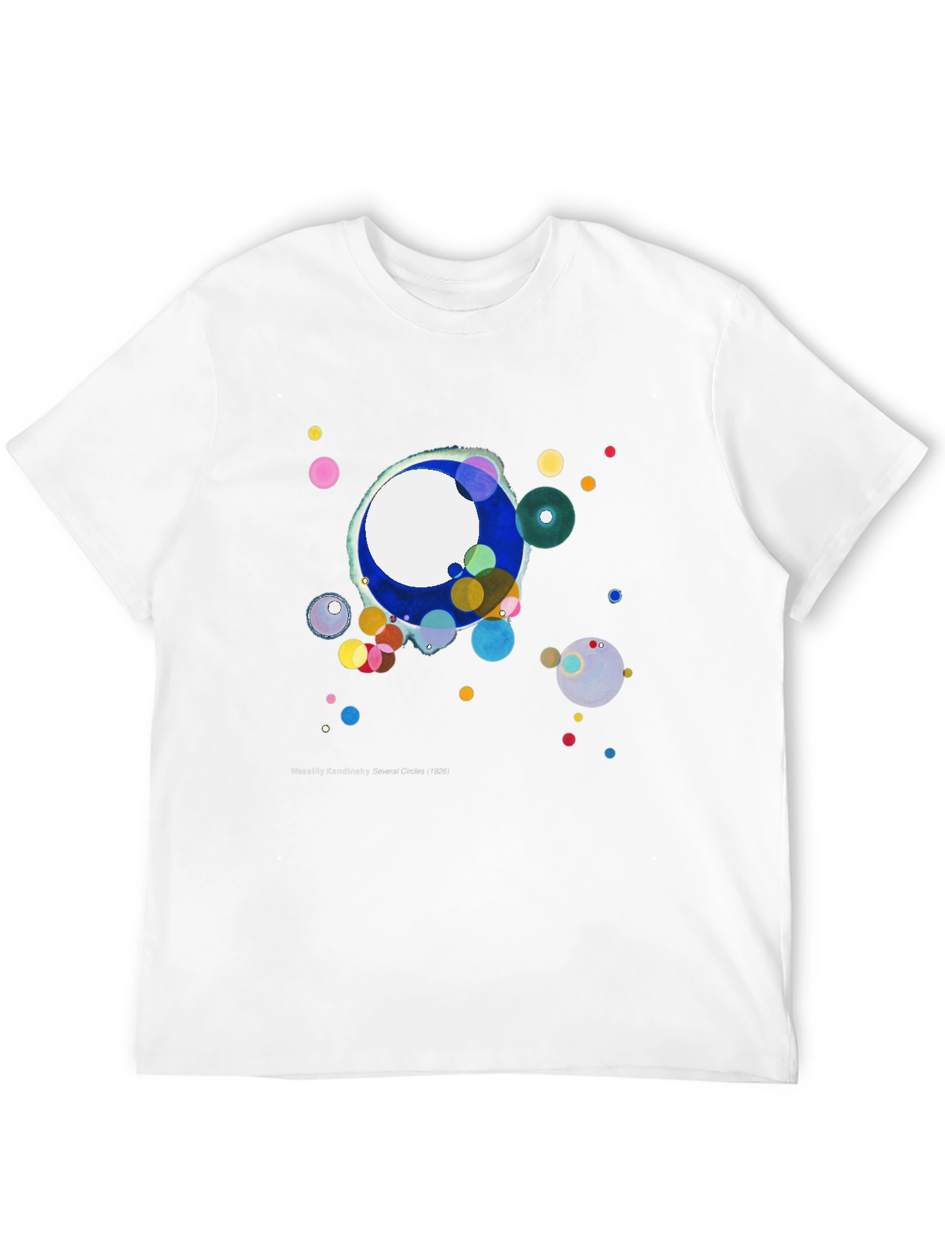 Circles T-Shirt - Wassily Kandinsky Art - Black
