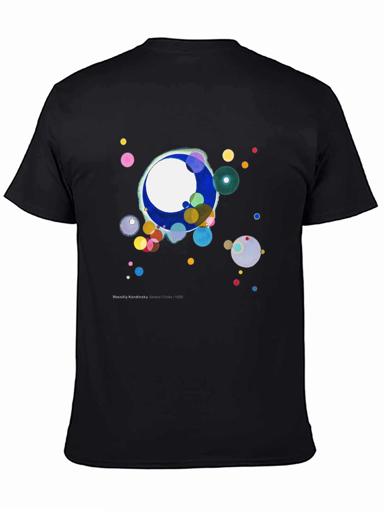 Circles T-Shirt - Wassily Kandinsky Art - Black