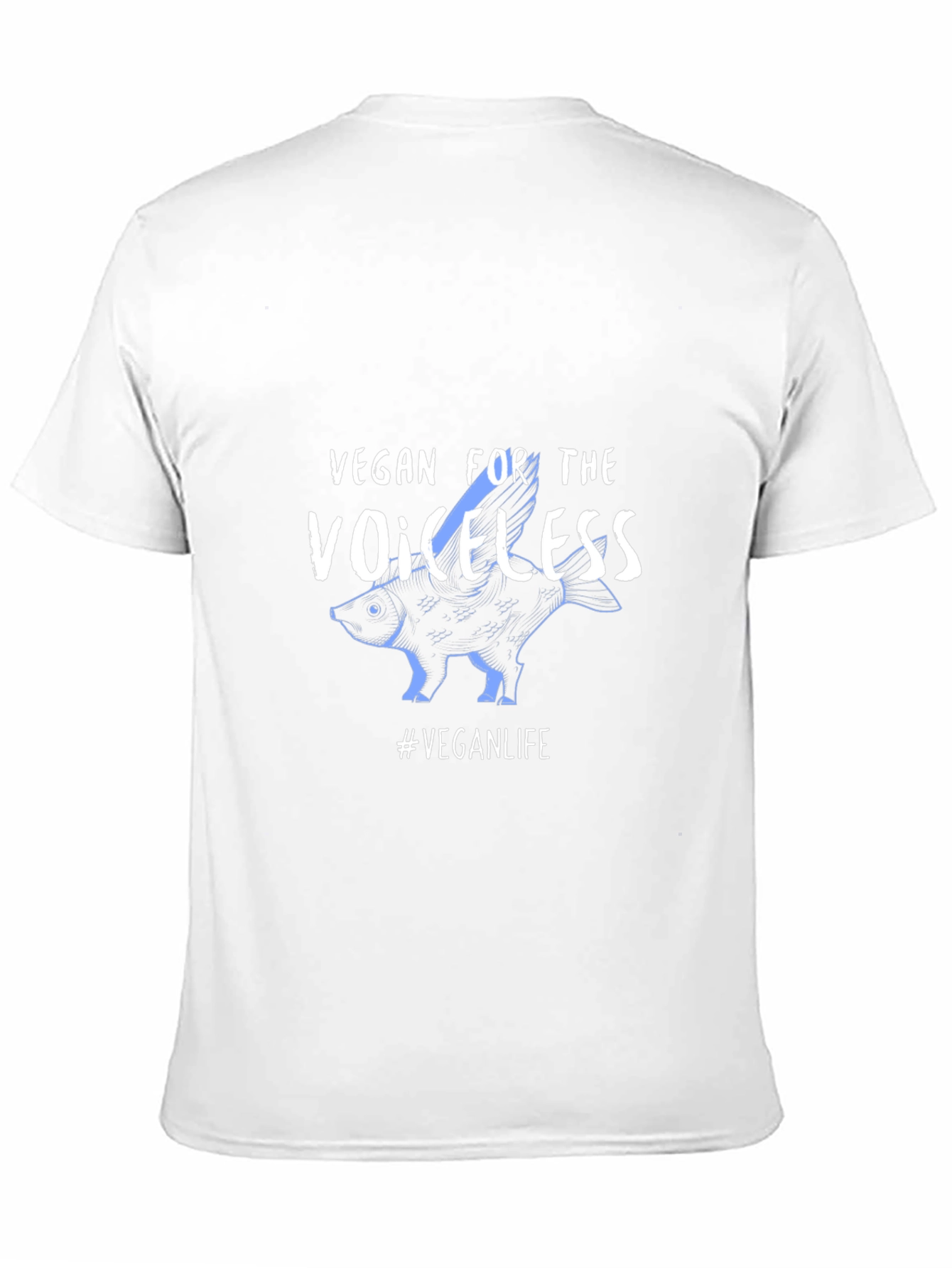 Vegan For The Voiceless Black T-Shirt