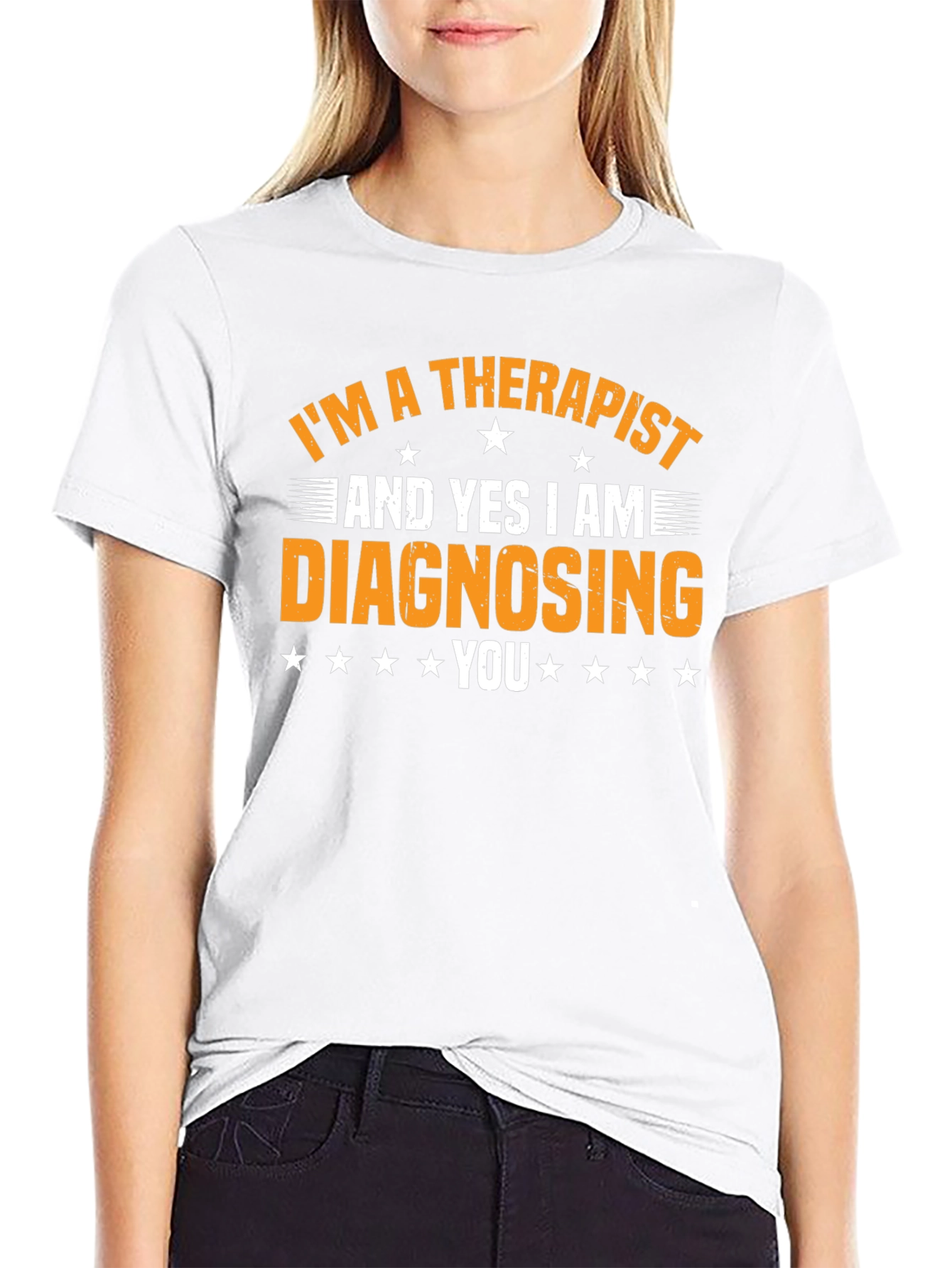 Therapist Diagnosing Funny Graphic Tee