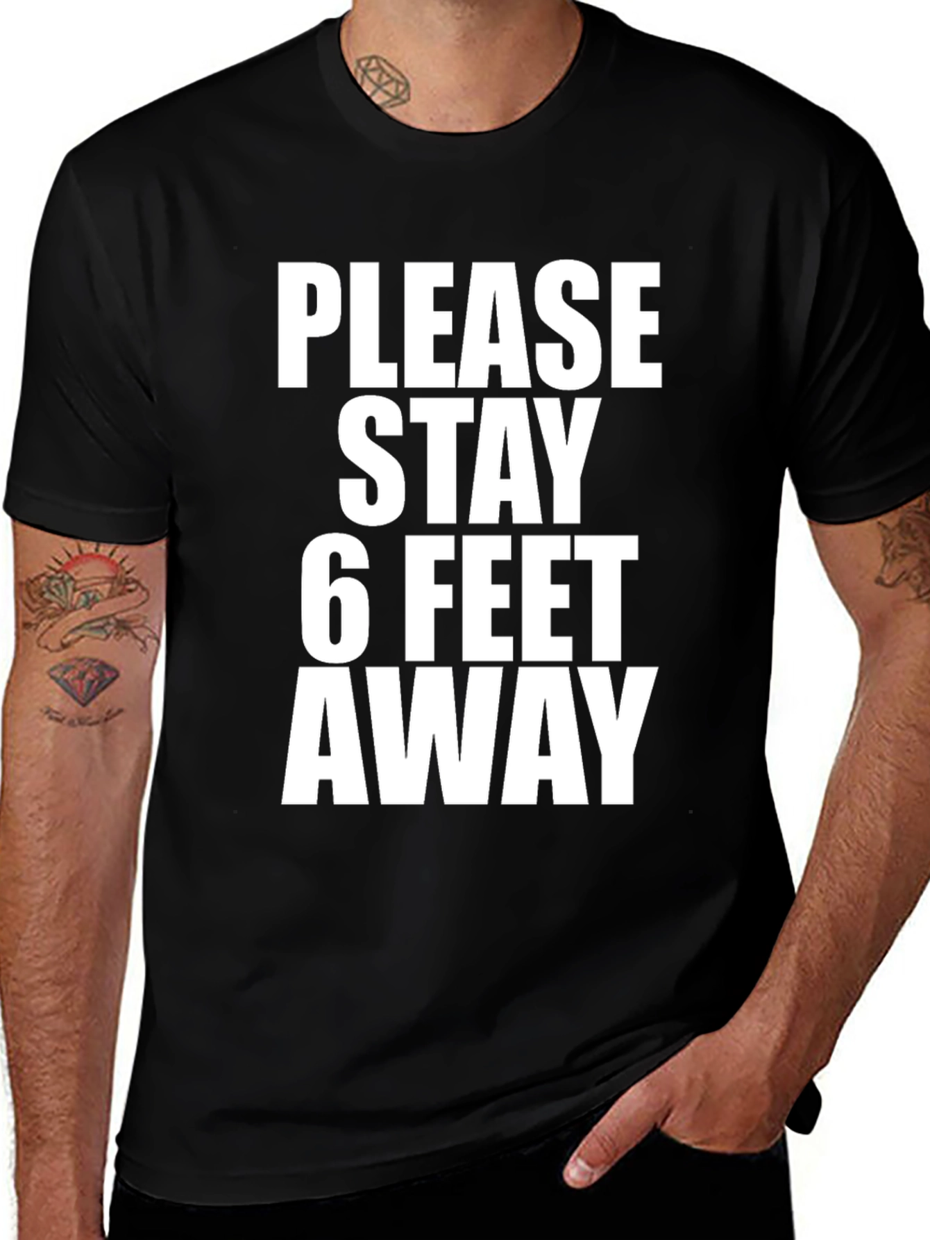 Please Stay 6 Feet Away T-Shirt