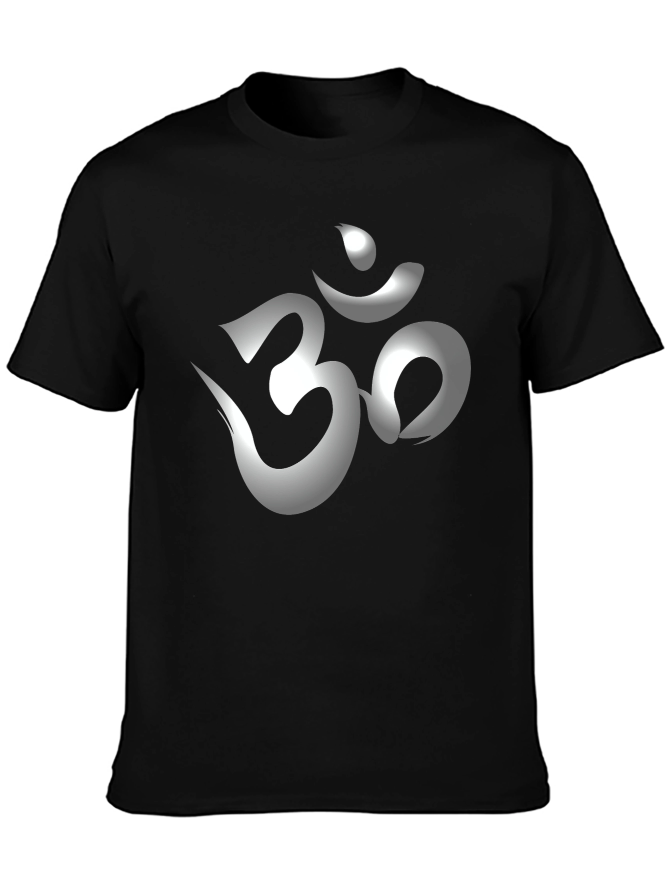 Om Symbol Graphic Black T-Shirt