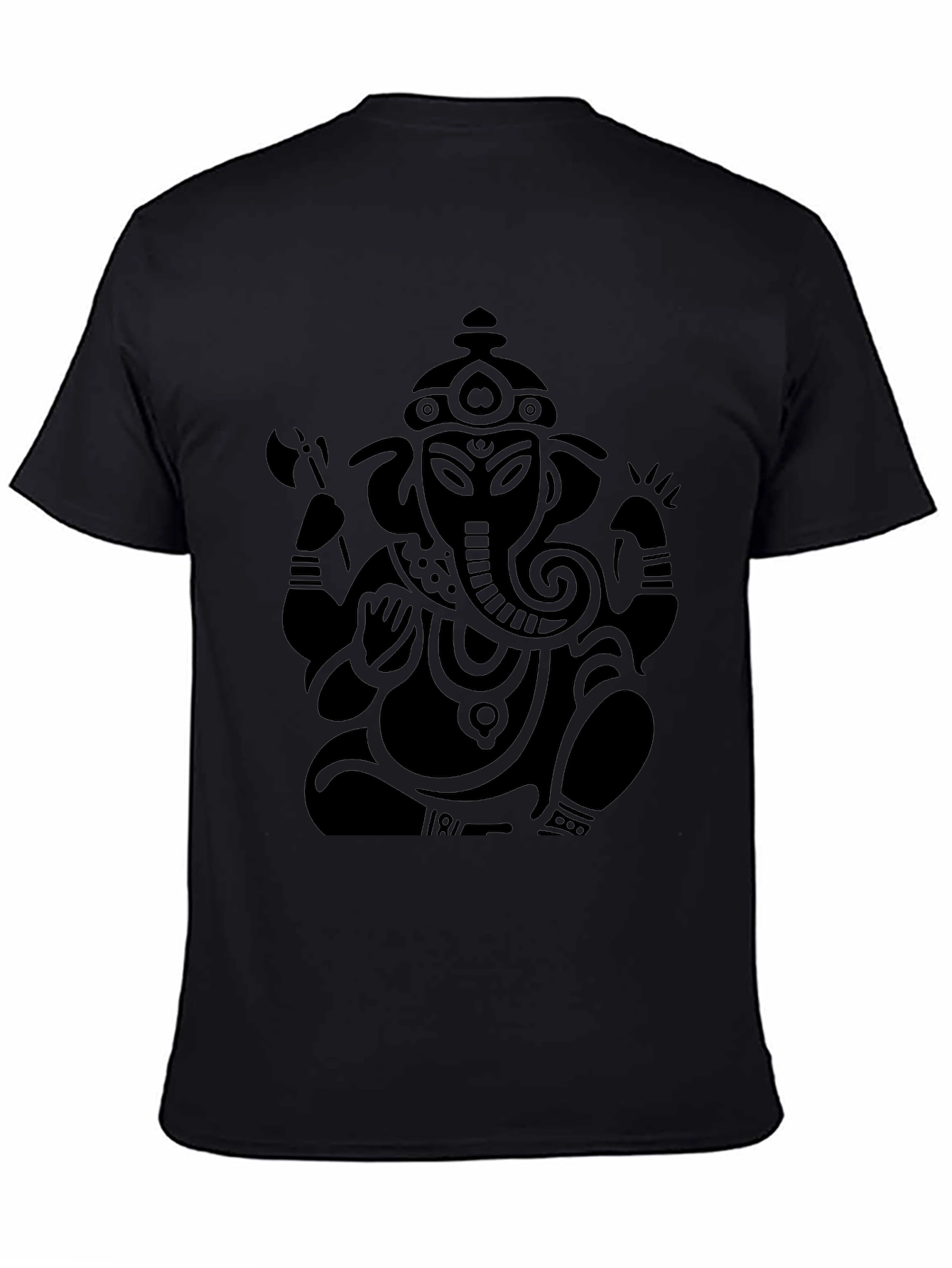 Ganesh Graphic Tee - Stylish Hindu God Print T-Shirt