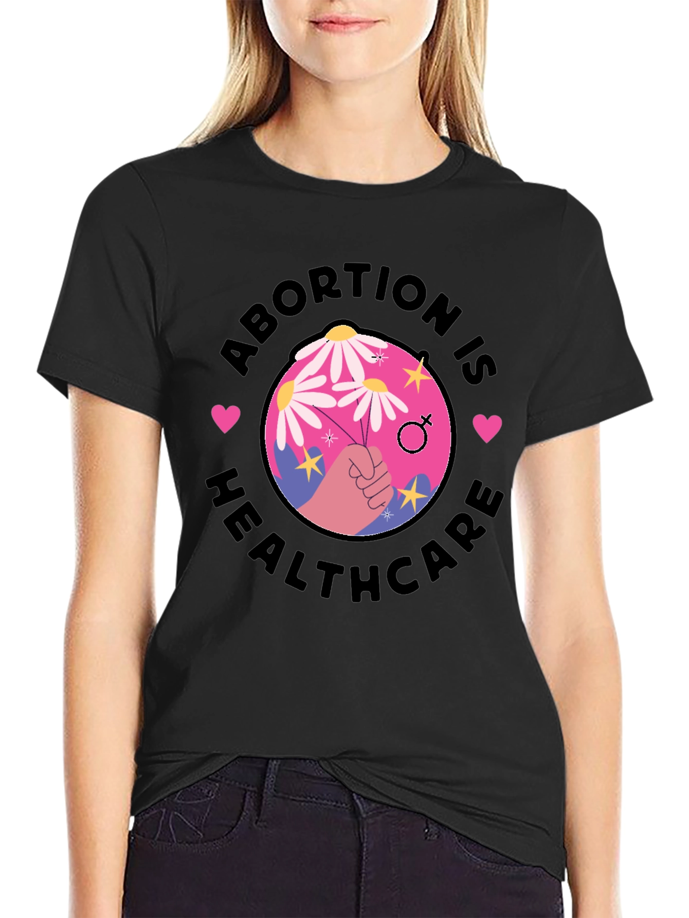 Abortion is Healthcare T-Shirt Pro Choice Tee