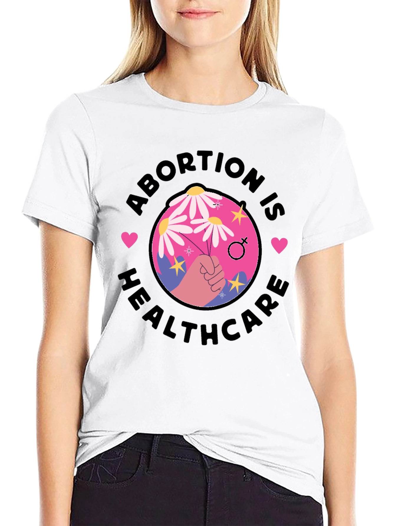Abortion is Healthcare T-Shirt Pro Choice Tee