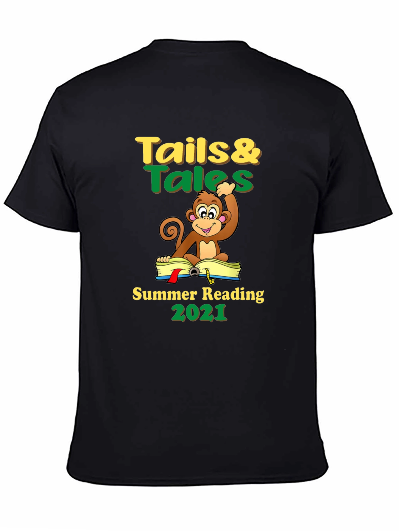 Summer Reading Monkey T-Shirt