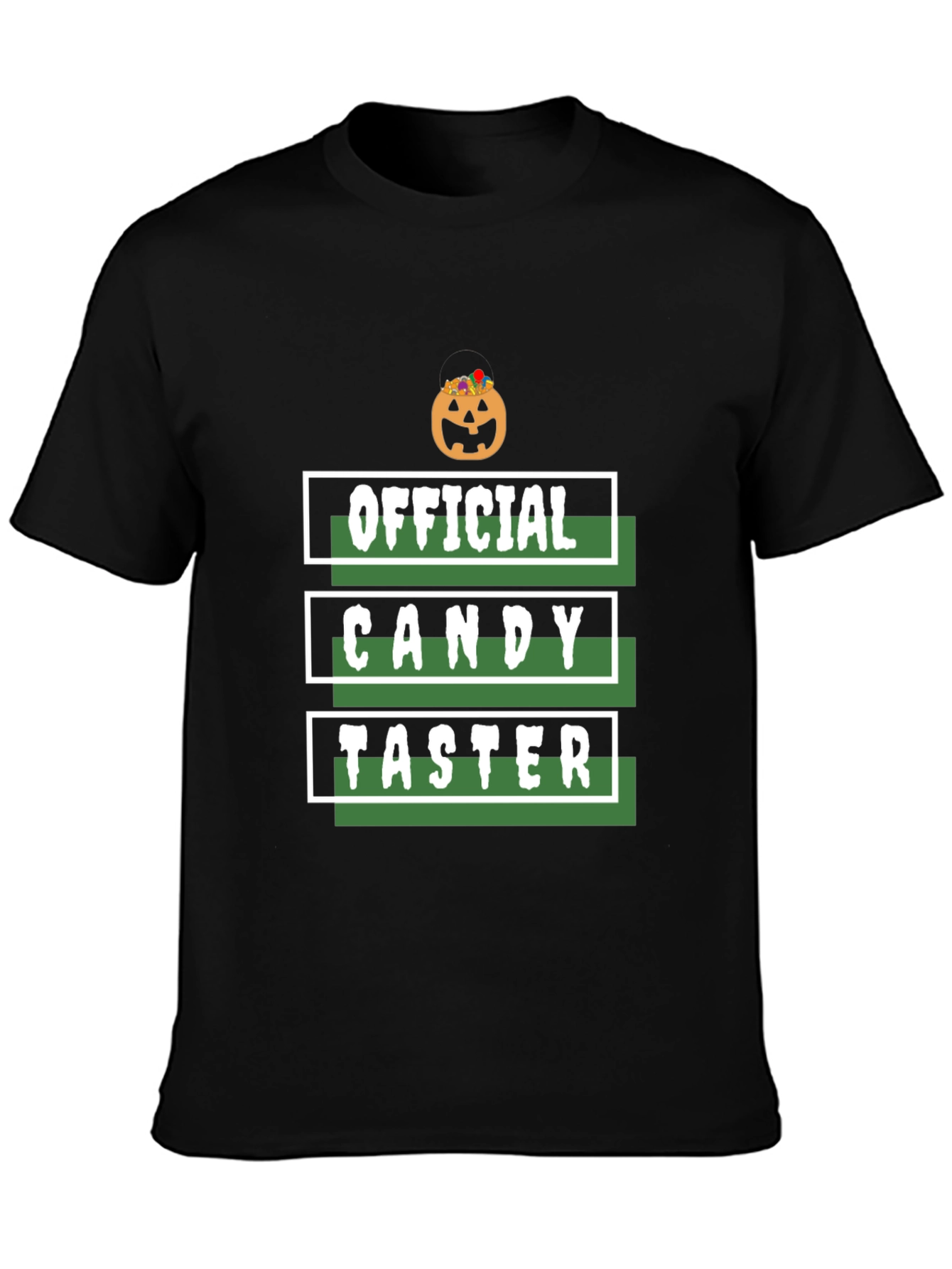 Official Candy Tester Halloween Graphic T-Shirt