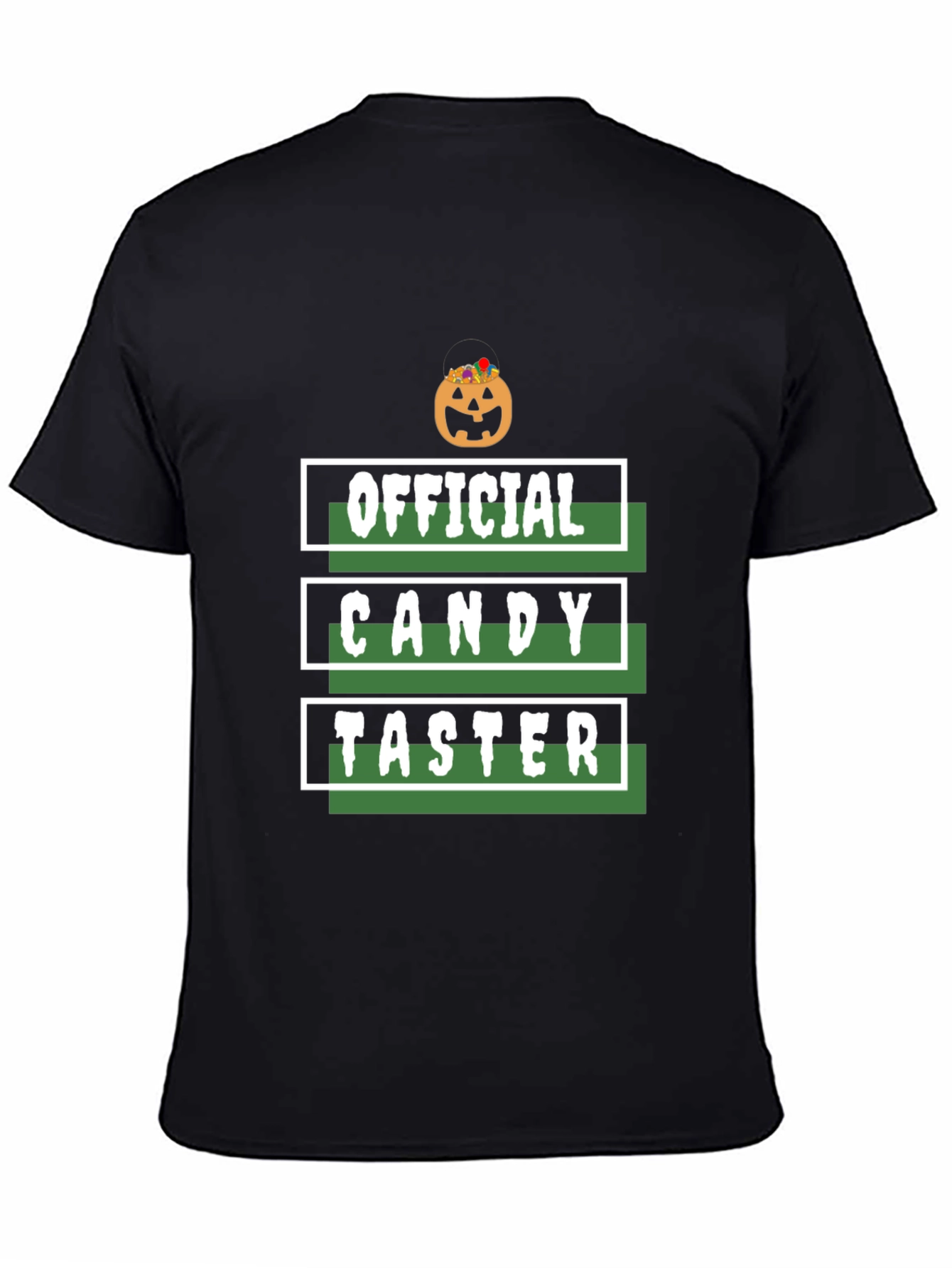 Official Candy Tester Halloween Graphic T-Shirt