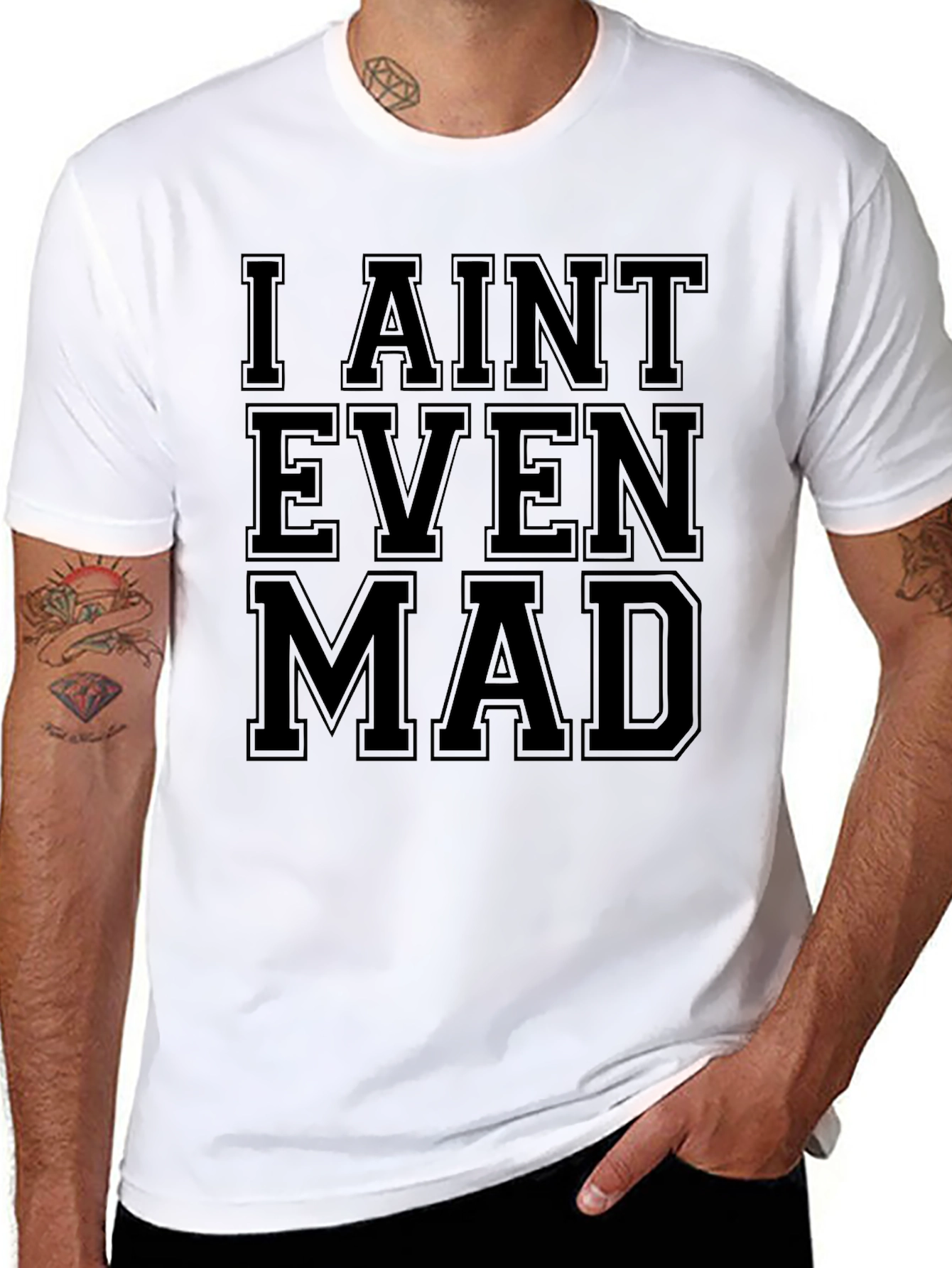 I Aint Even Mad Graphic Tee - Unisex