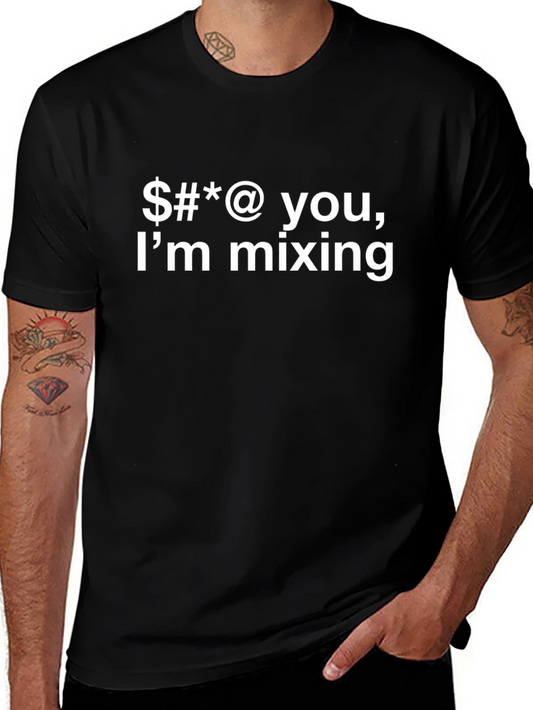 Funny Mixing T-Shirt - Graphic Tee