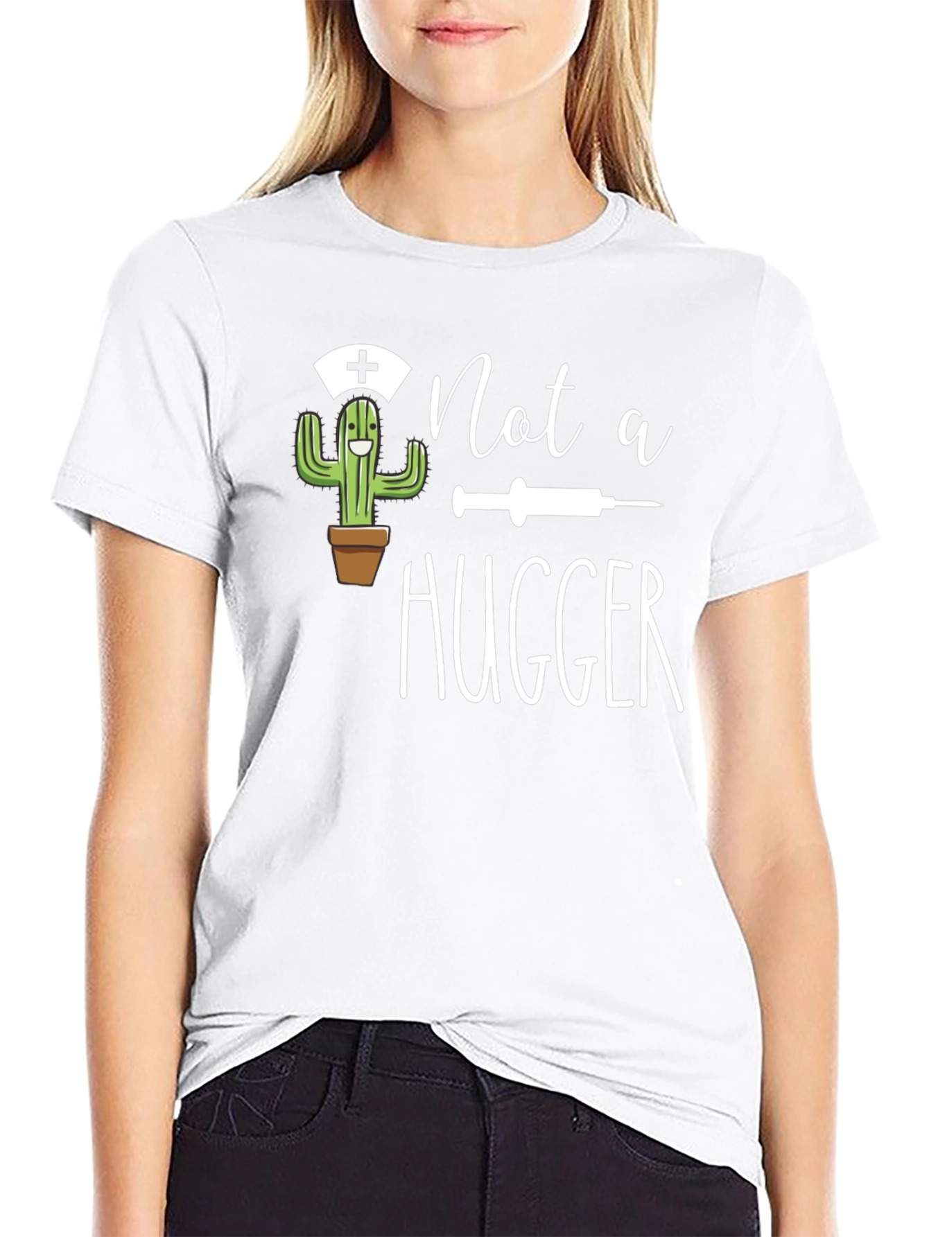 Not a Hugger Novelty T-Shirt