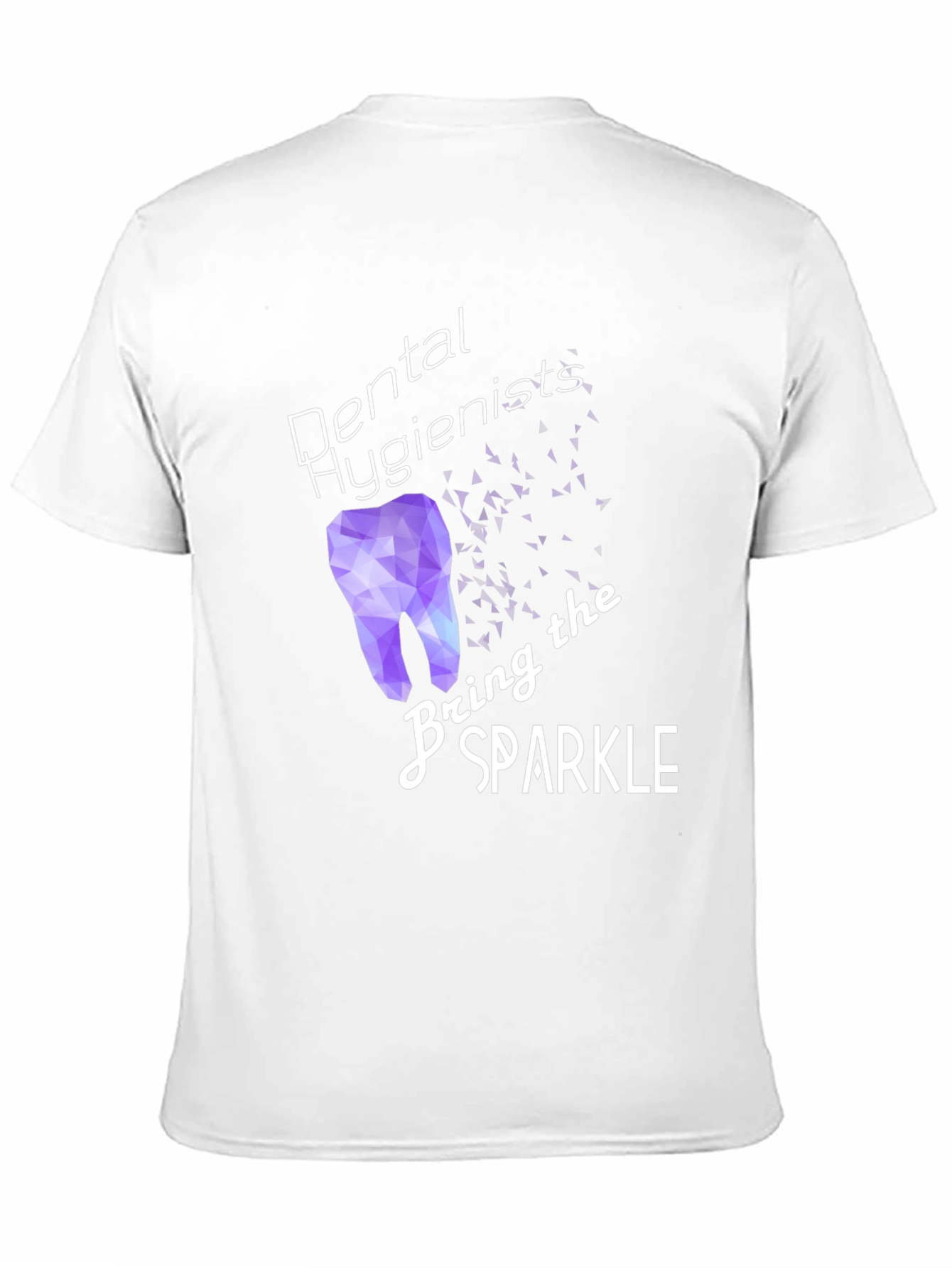 Dental Hygienist Sparkle T-Shirt - Black