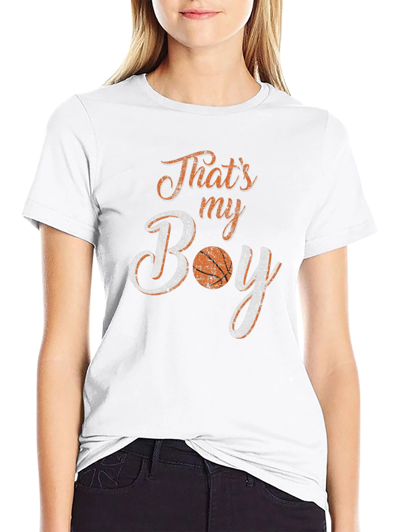 Thats My Boy Basketball Graphic Tee