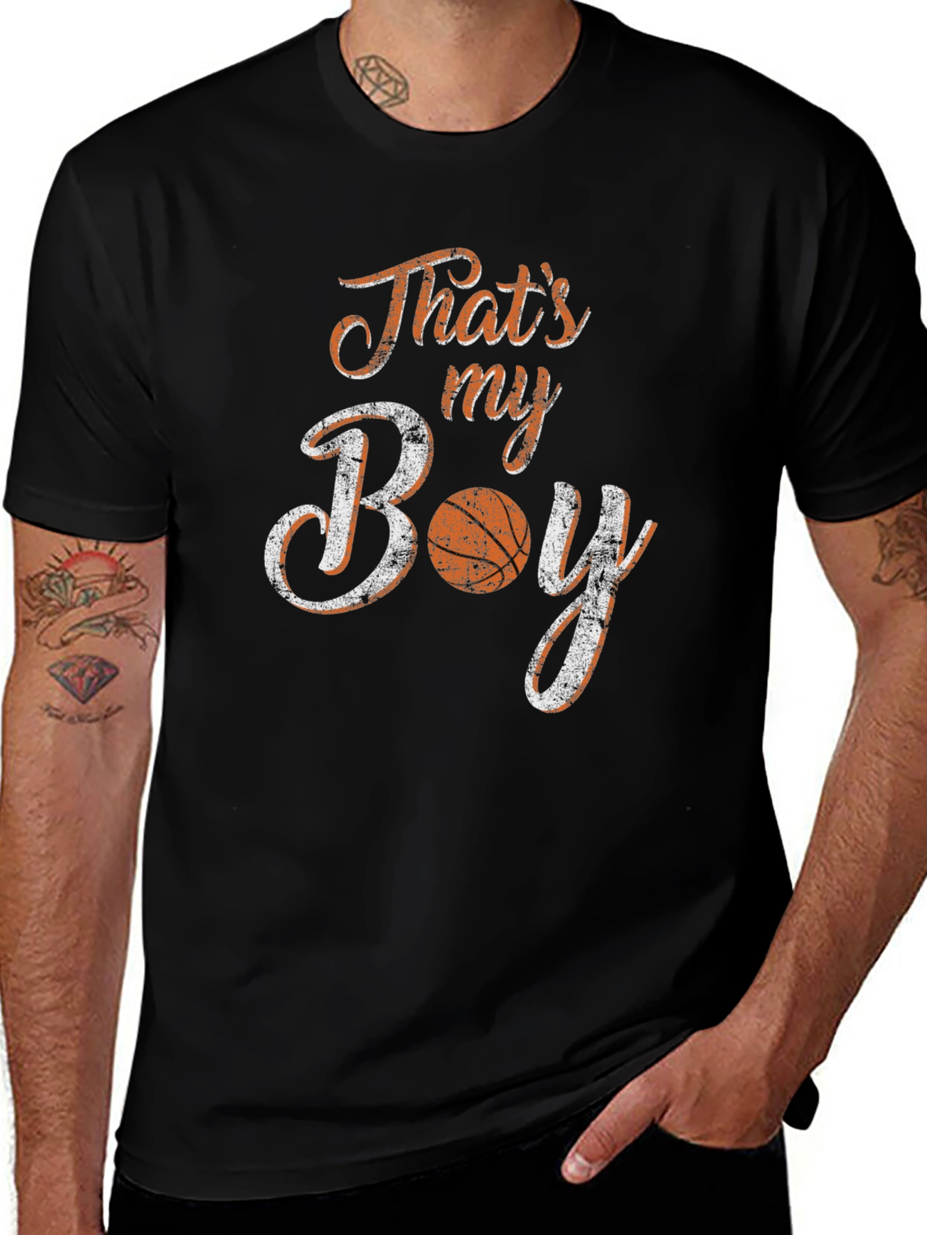 Thats My Boy Basketball Graphic Tee