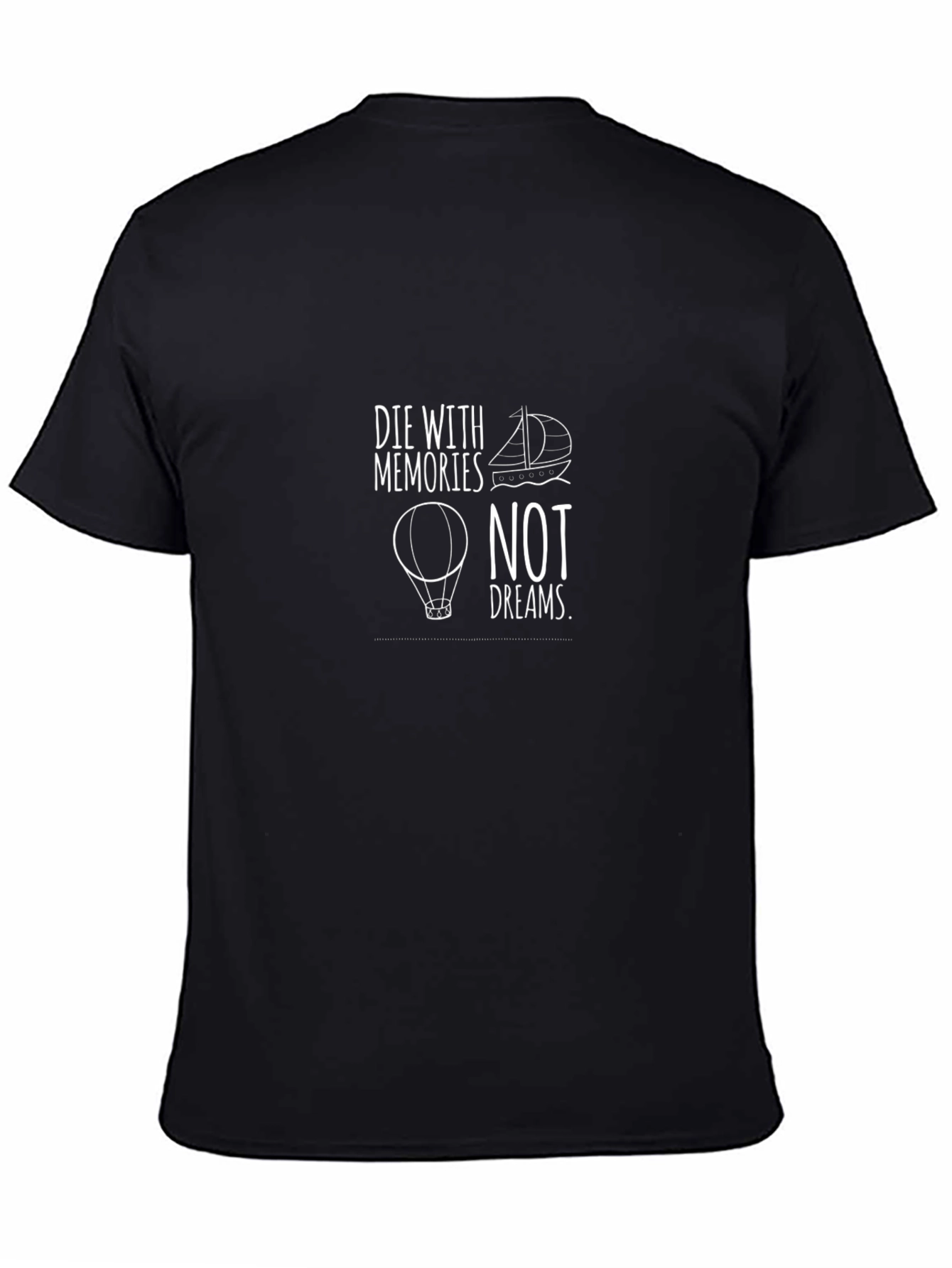 Die With Memories Black Graphic Tee