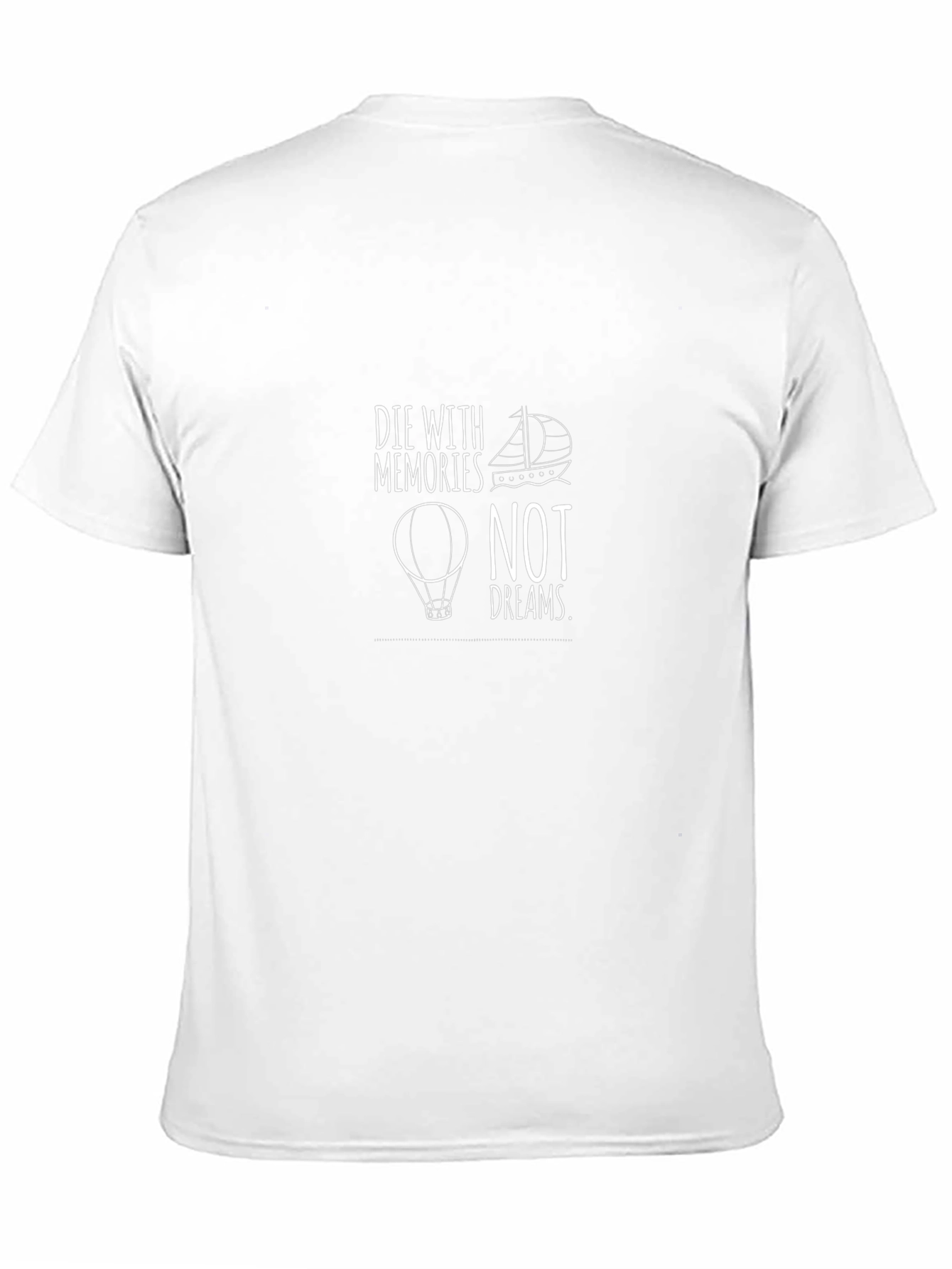 Die With Memories Black Graphic Tee