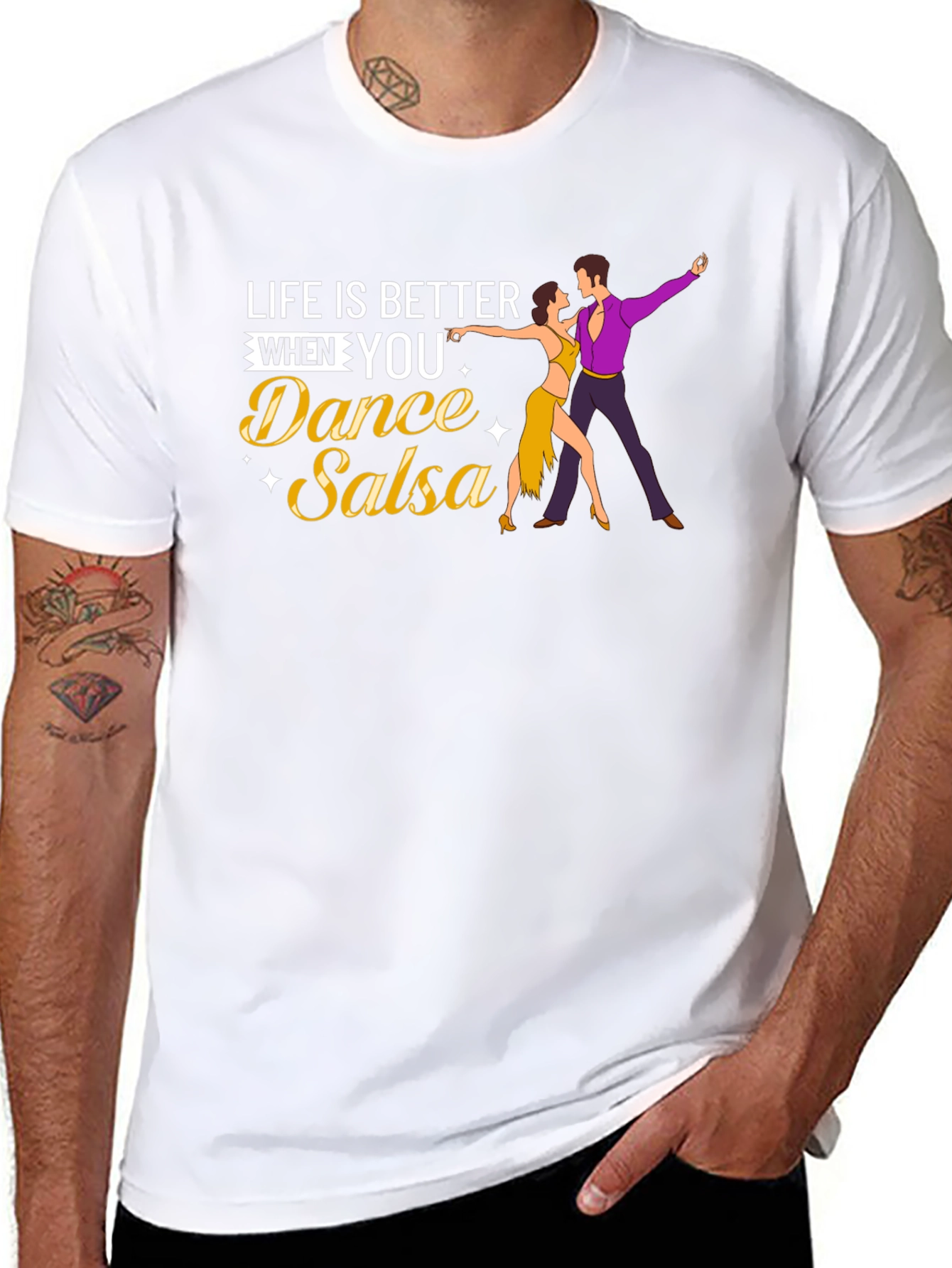 Life is Better Dance Salsa T-Shirt
