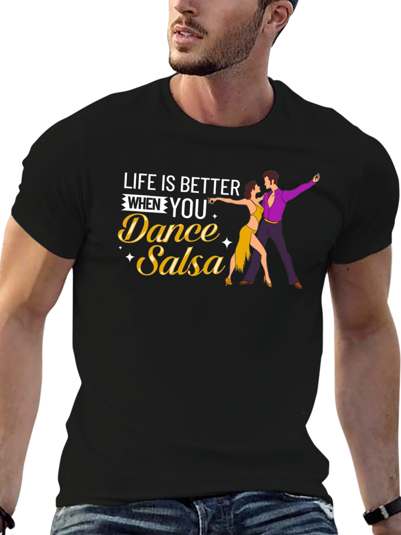 Life is Better Dance Salsa T-Shirt