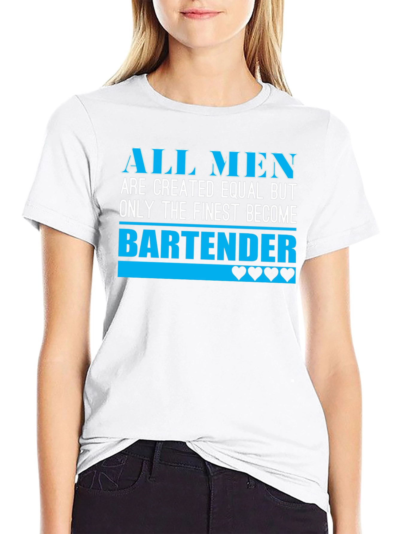 Finest Bartender T-Shirt - Mens Graphic Tee