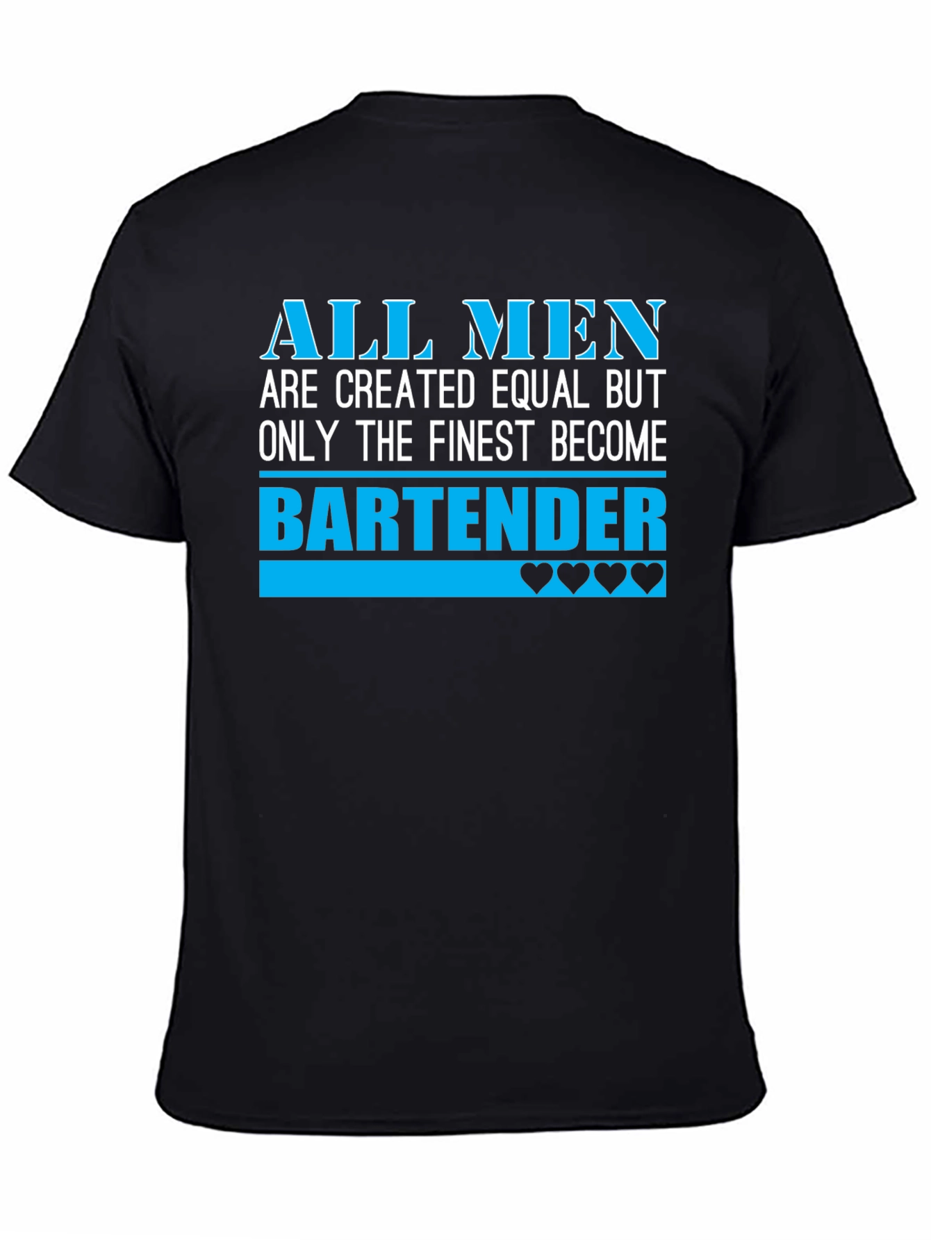 Finest Bartender T-Shirt - Mens Graphic Tee