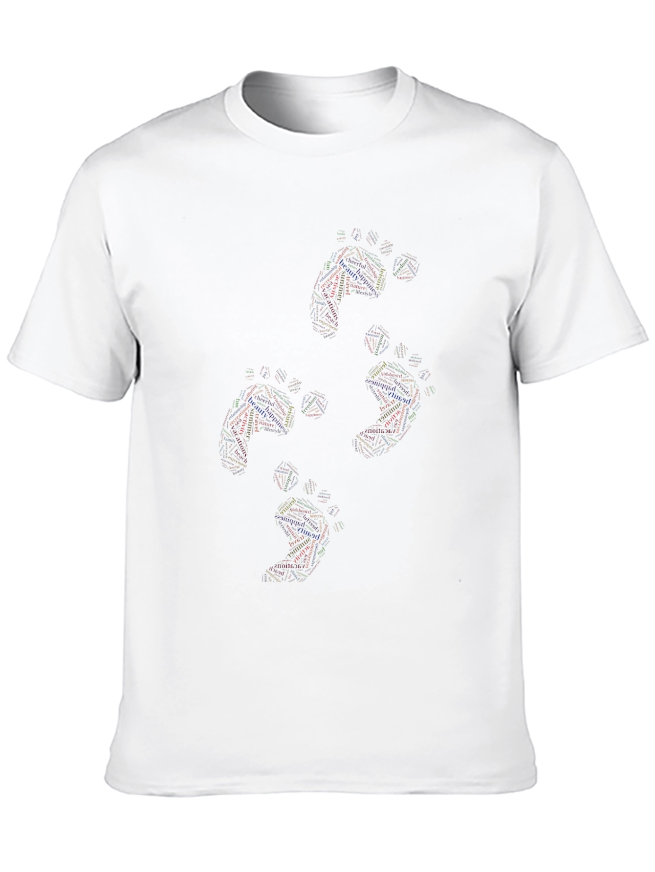 Abstract Geometry Black T-Shirt