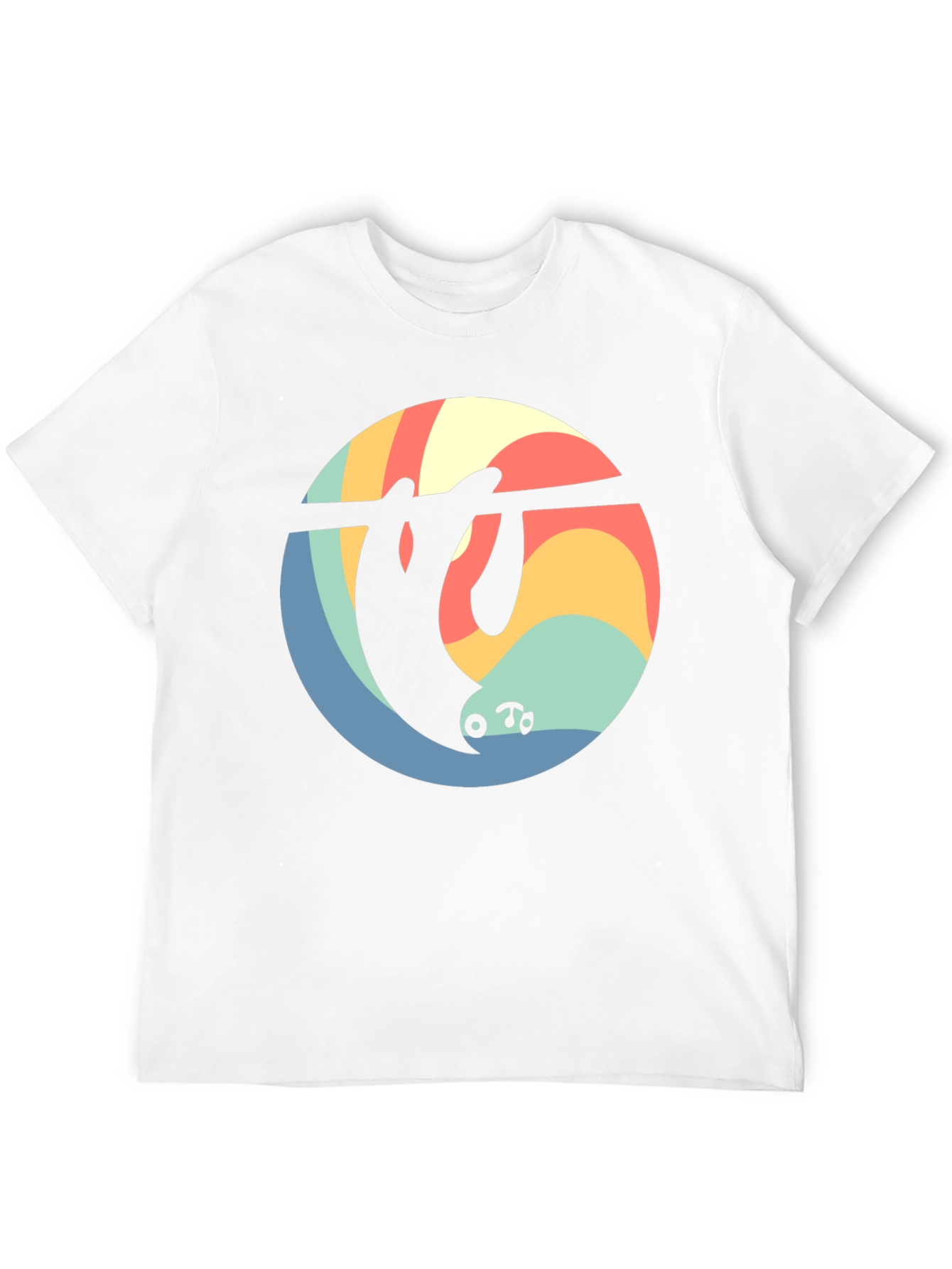 Retro Sloth Graphic Tee - Comfort Fit