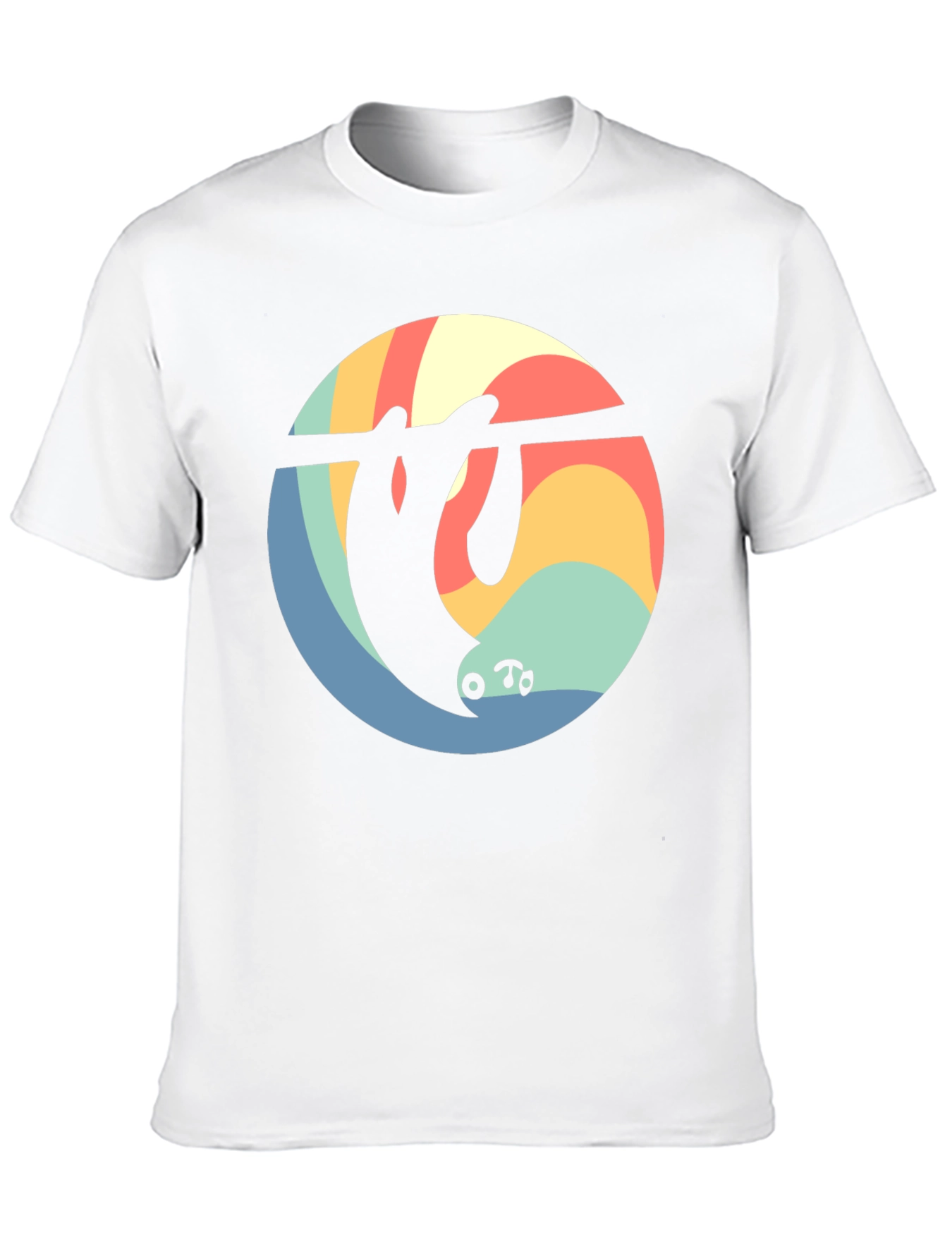 Retro Sloth Graphic Tee - Comfort Fit