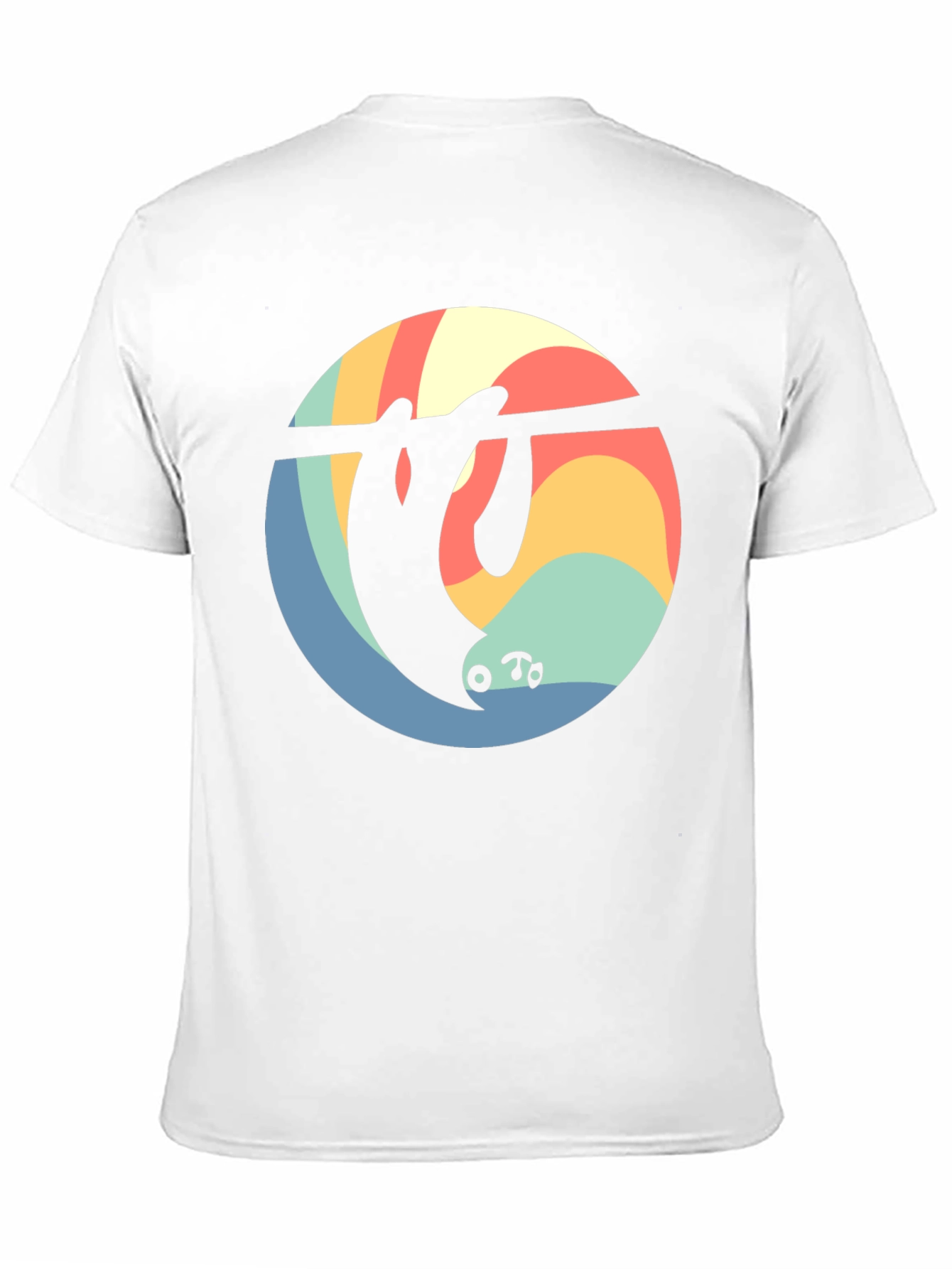 Retro Sloth Graphic Tee - Comfort Fit