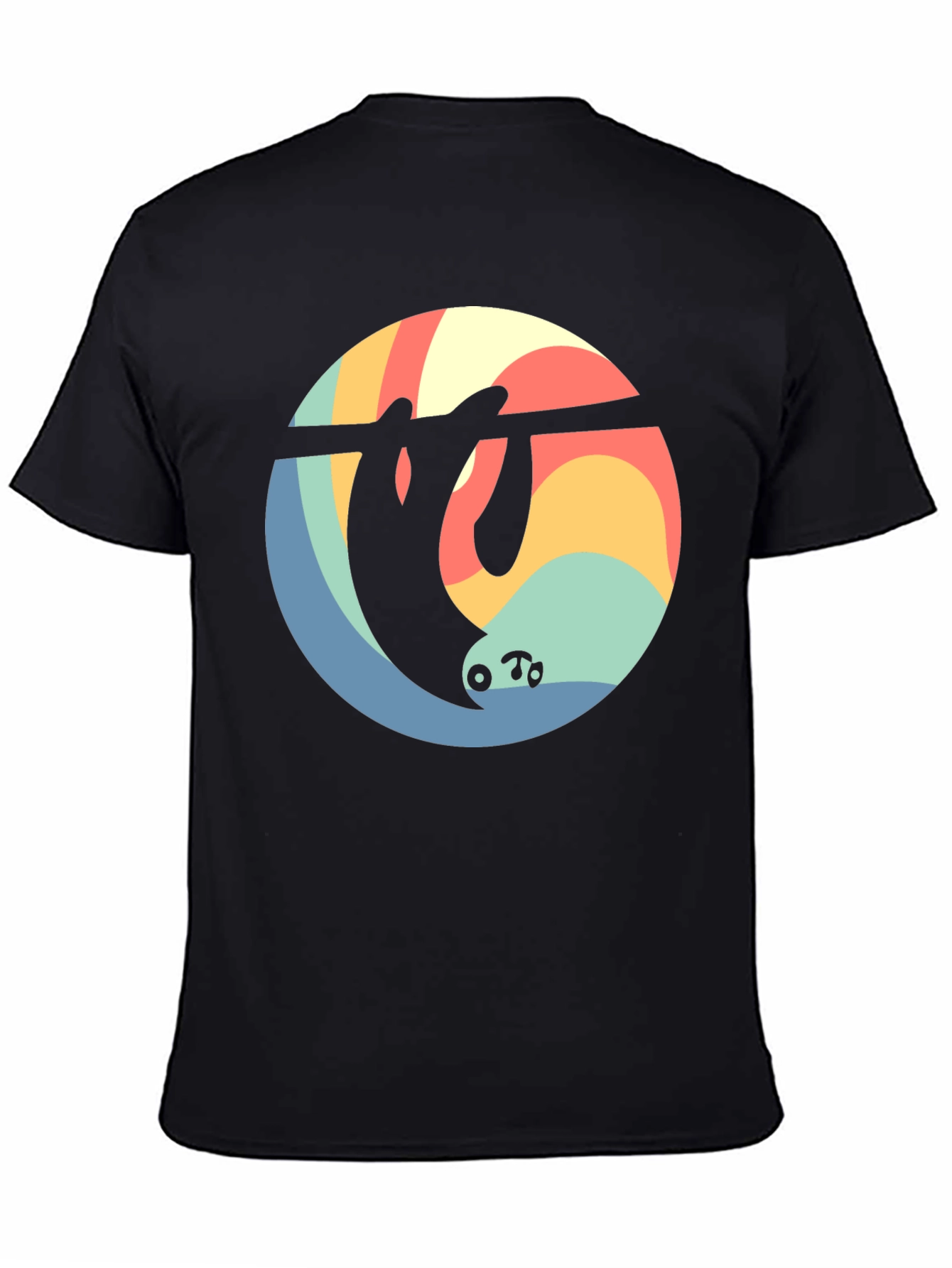 Retro Sloth Graphic Tee - Comfort Fit