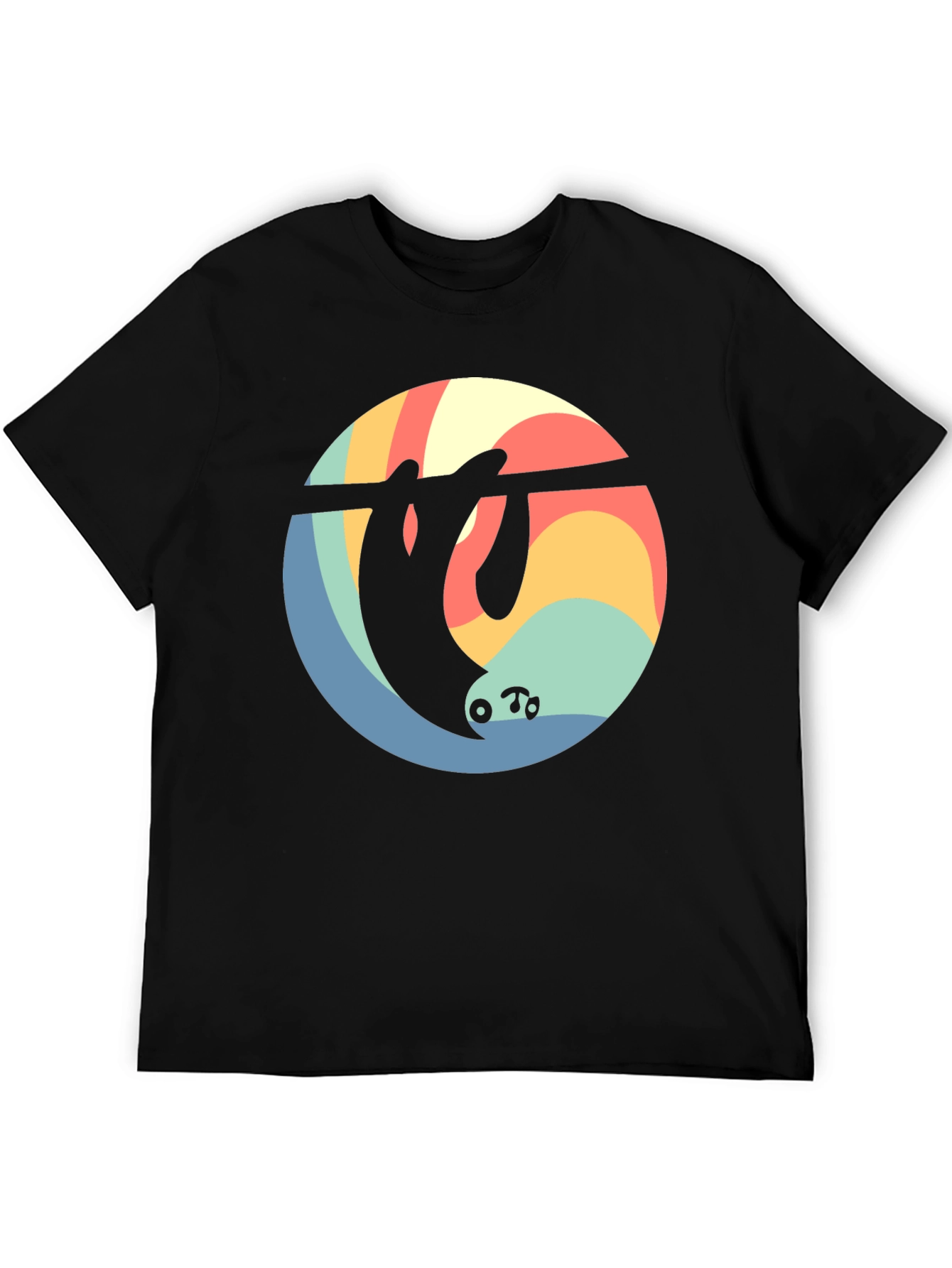 Retro Sloth Graphic Tee - Comfort Fit