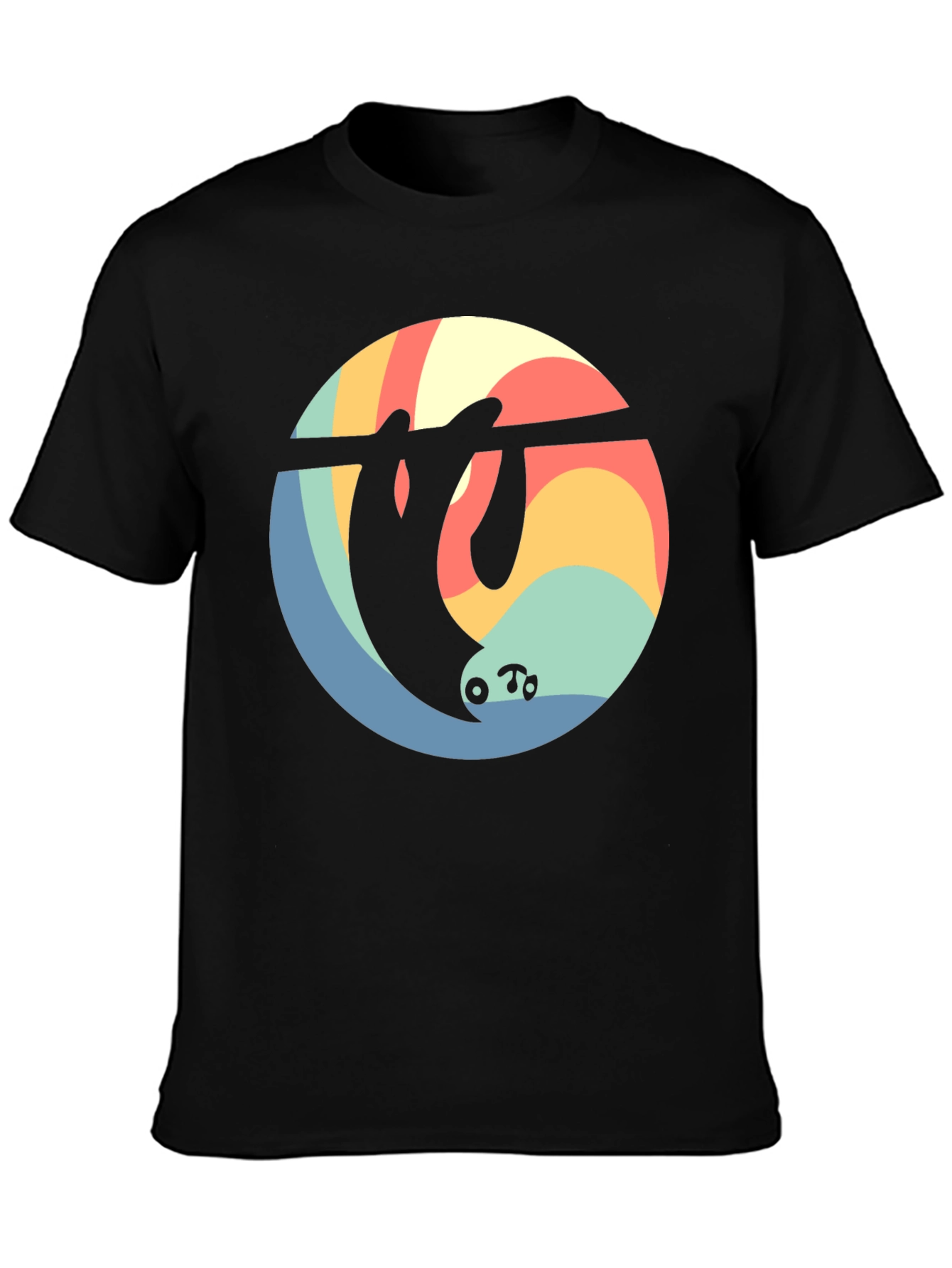 Retro Sloth Graphic Tee - Comfort Fit