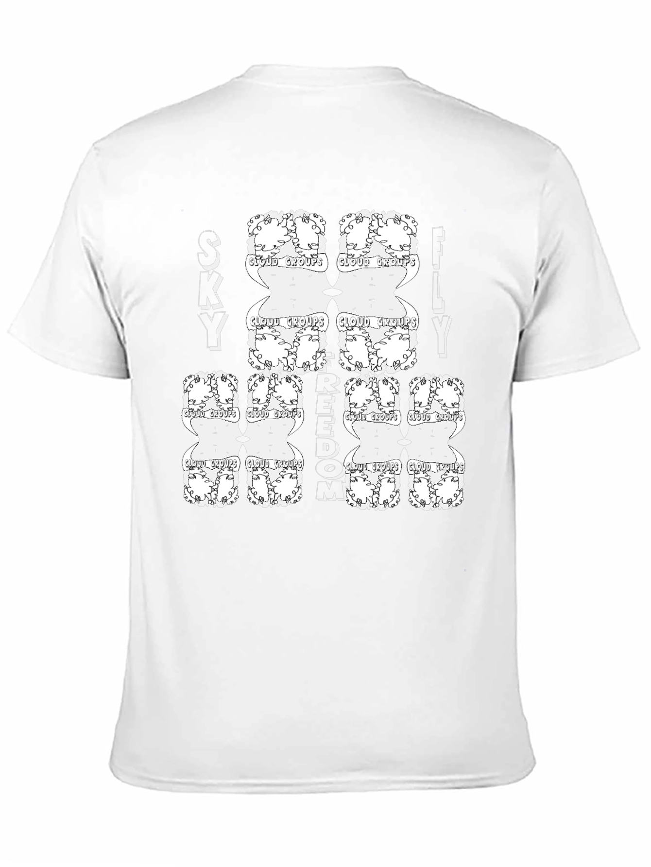 Sky Fly Freedom Graphic Tee - Cloud Group Design