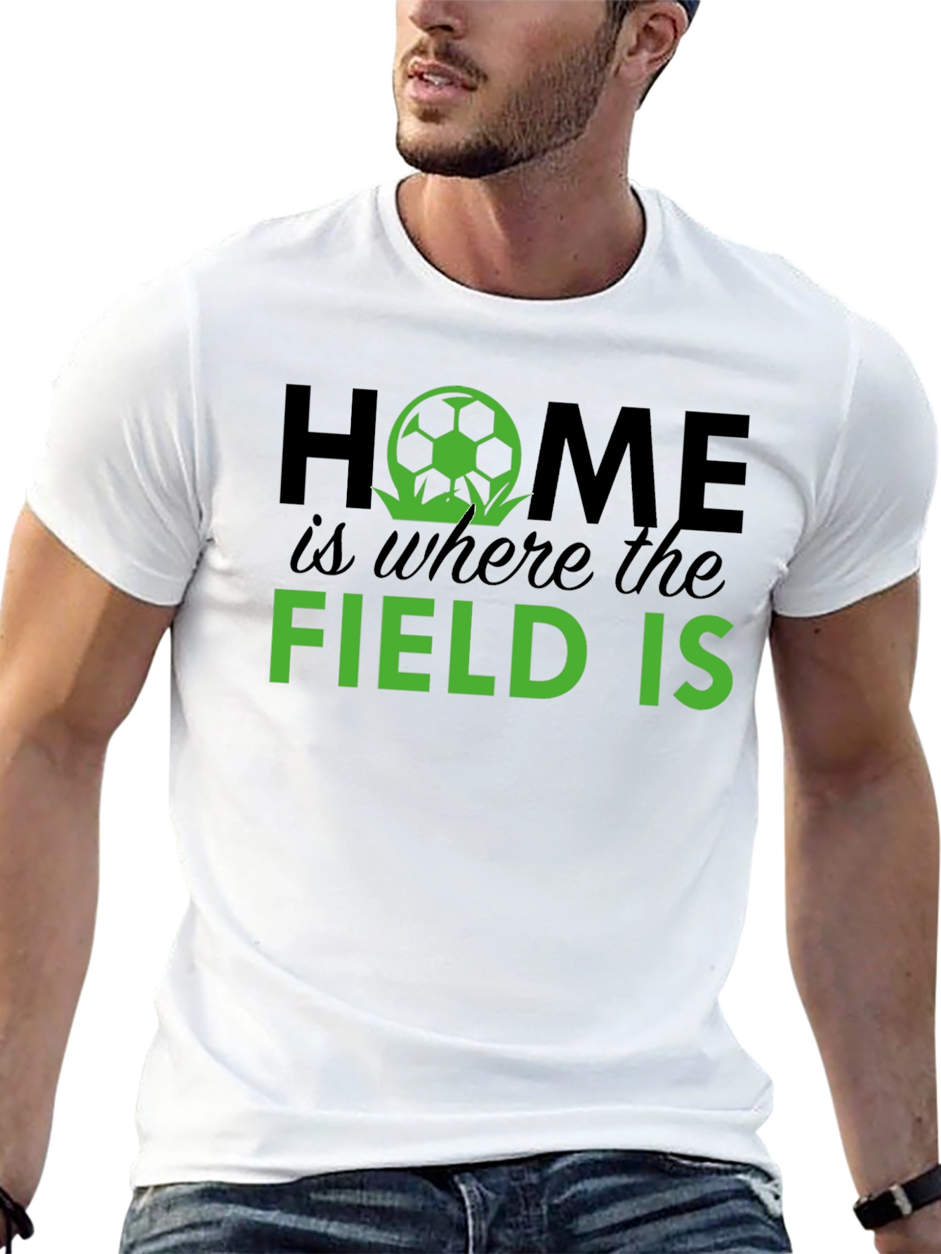 Home Is Where The Field Is Soccer T-Shirt