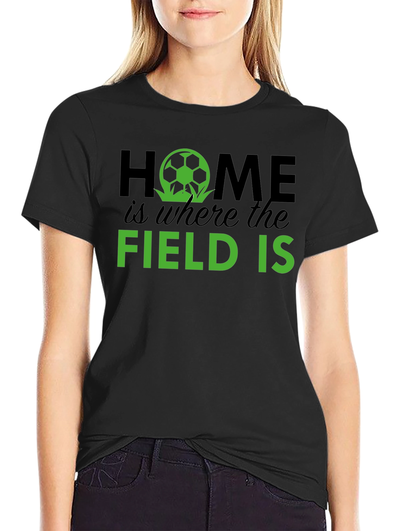 Home Is Where The Field Is Soccer T-Shirt