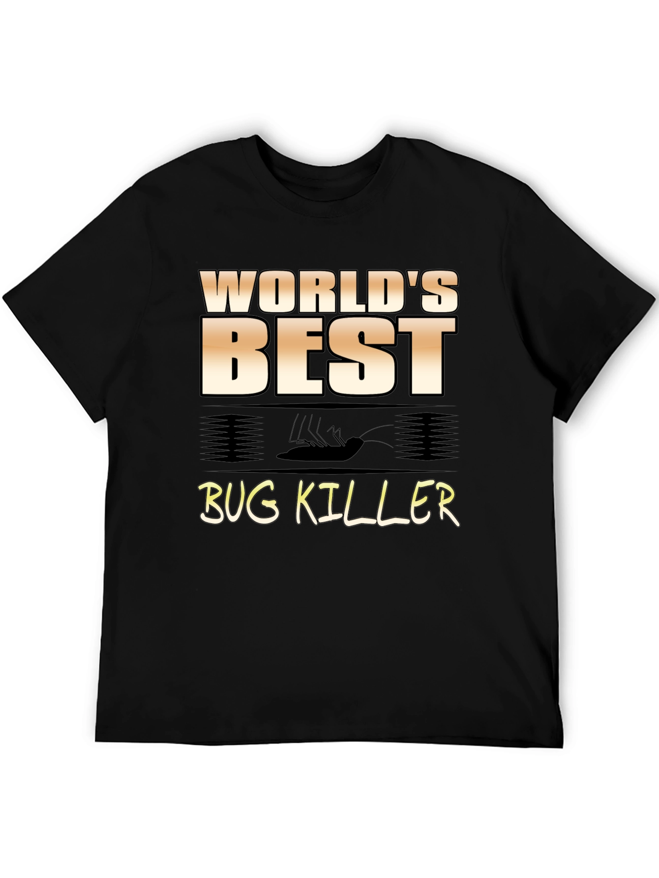 Worlds Best Bug Killer Novelty Graphic Tee