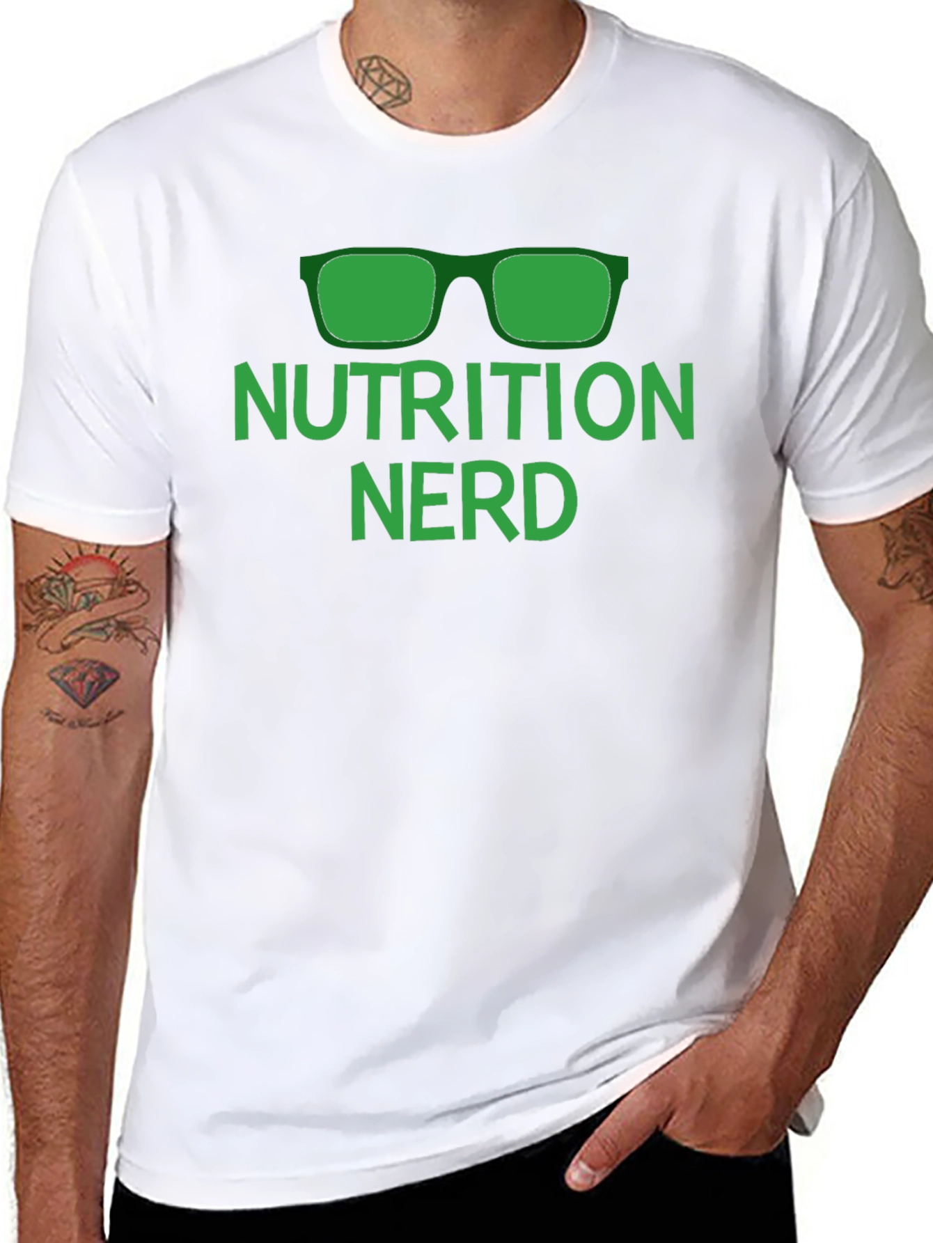 Nutrition Nerd T-Shirt - Funny Health & Diet Tee