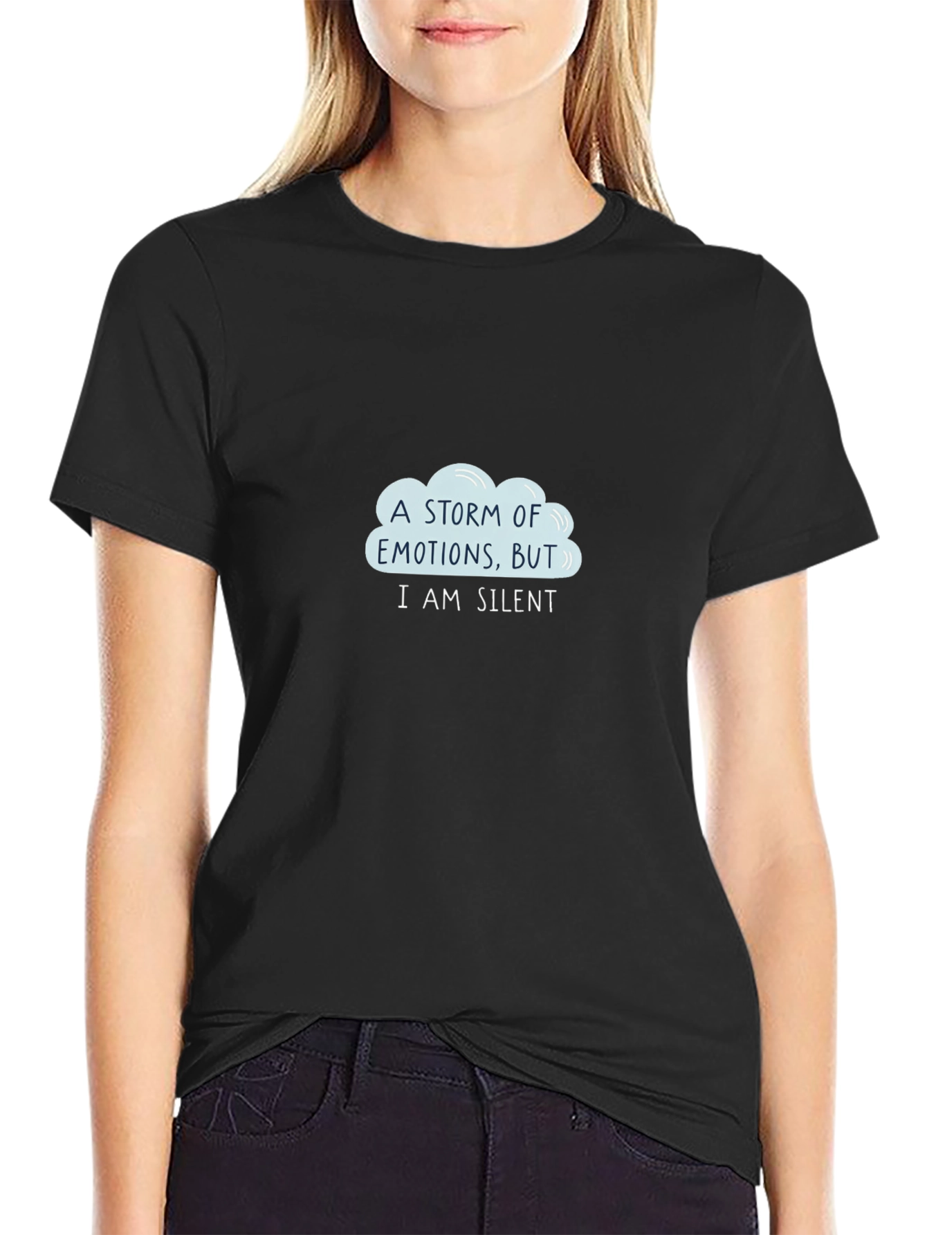 Silent Storm T-Shirt - Expressive Graphic Tee