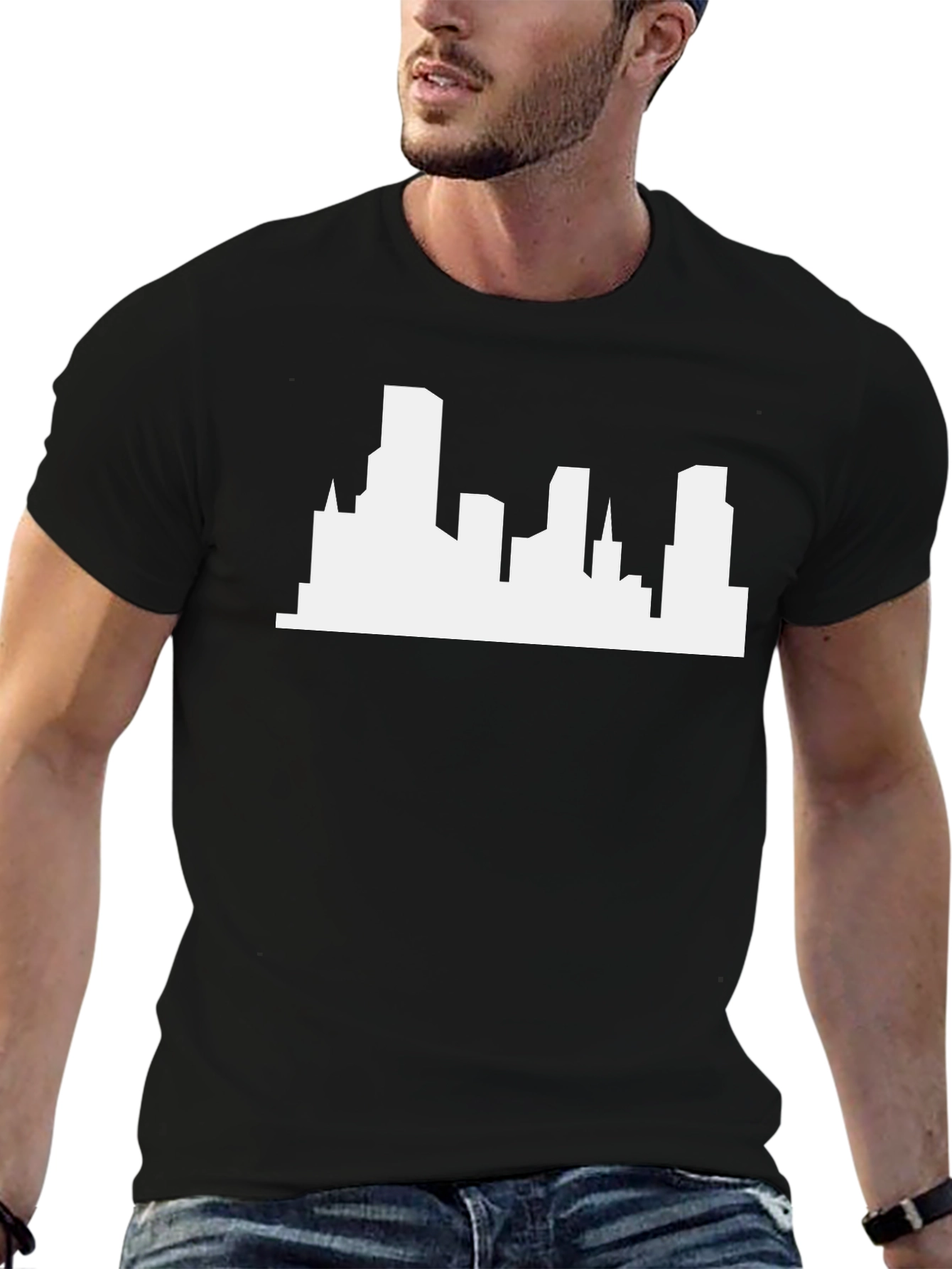 Skyline Graphic Tee - Urban Style