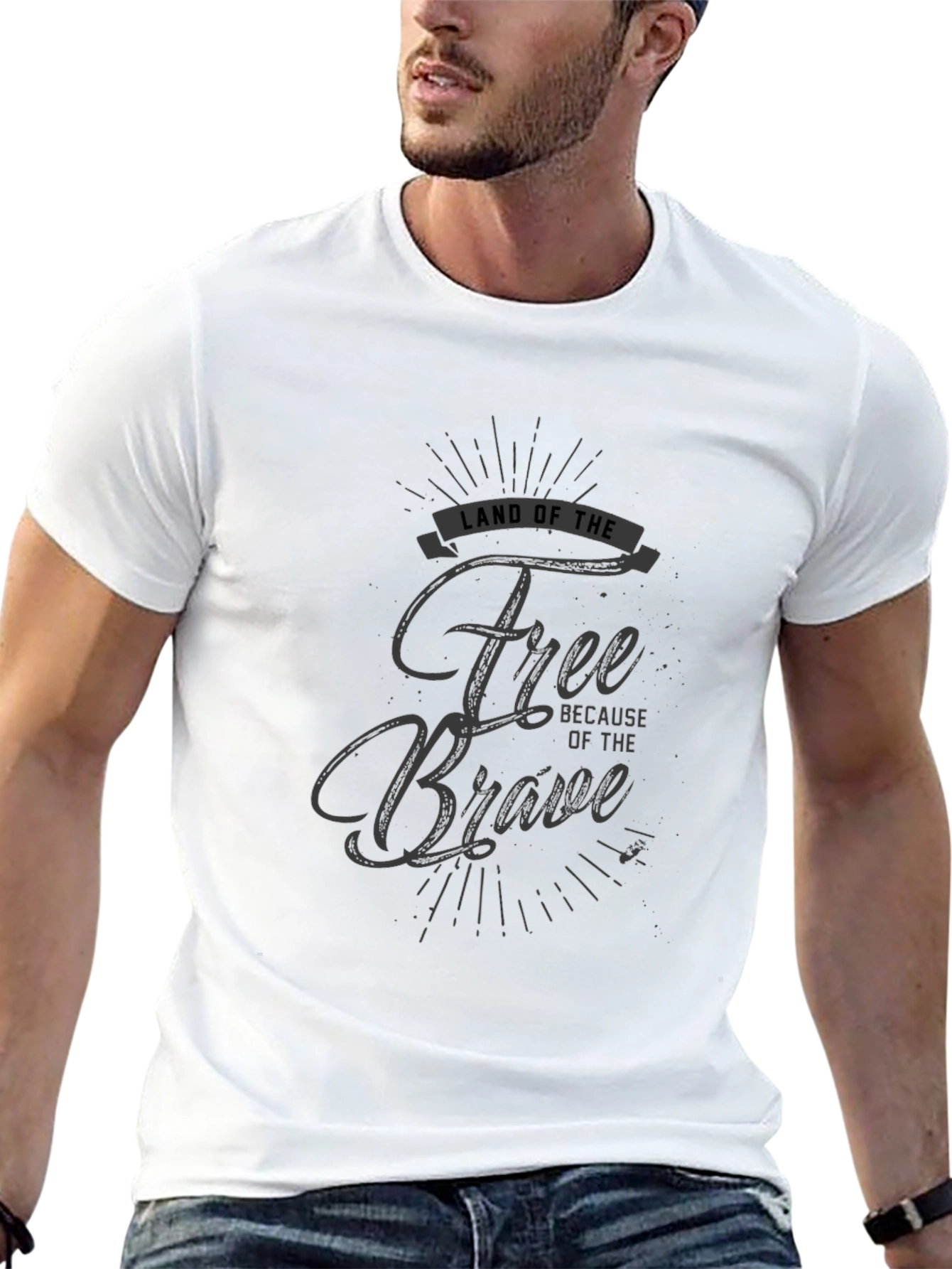 Land of the Free Graphic Tee
