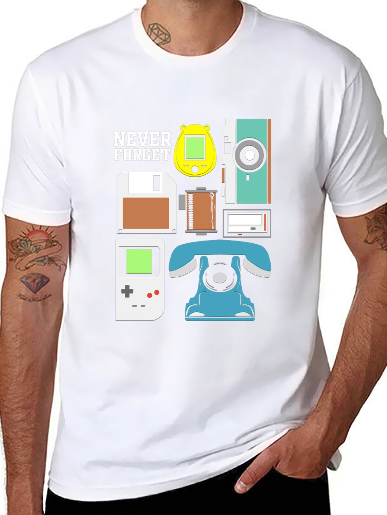 Retro Tech T-Shirt: Never Forget the Classics