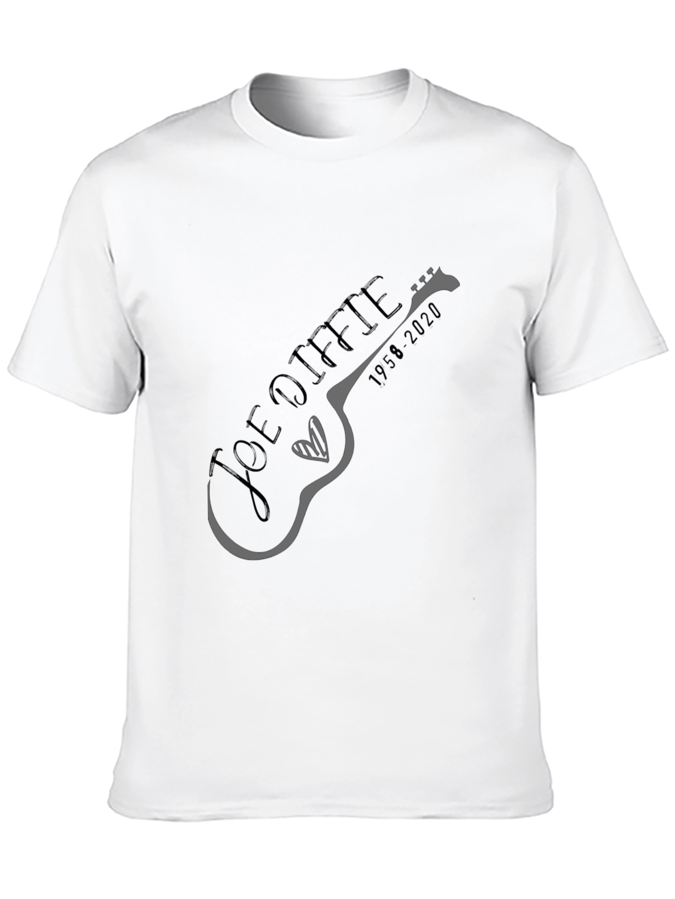 Joe Diffie Memorial Guitar T-Shirt