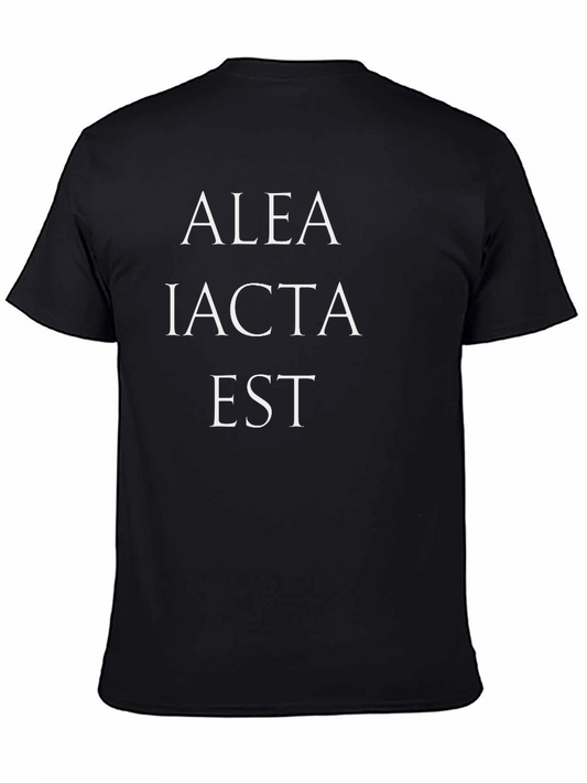 Alea Iacta Est Black T-Shirt