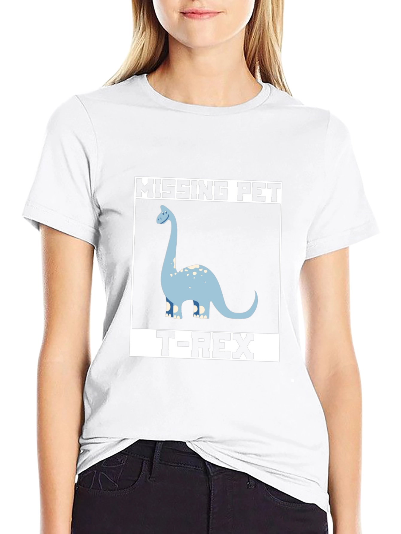 Missing Pet Brontosaurus T-Shirt