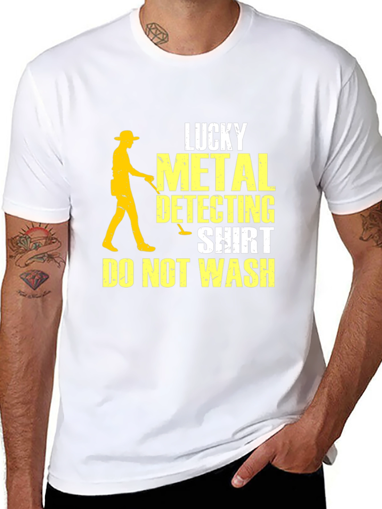 Lucky Metal Detecting Shirt - Do Not Wash Tee