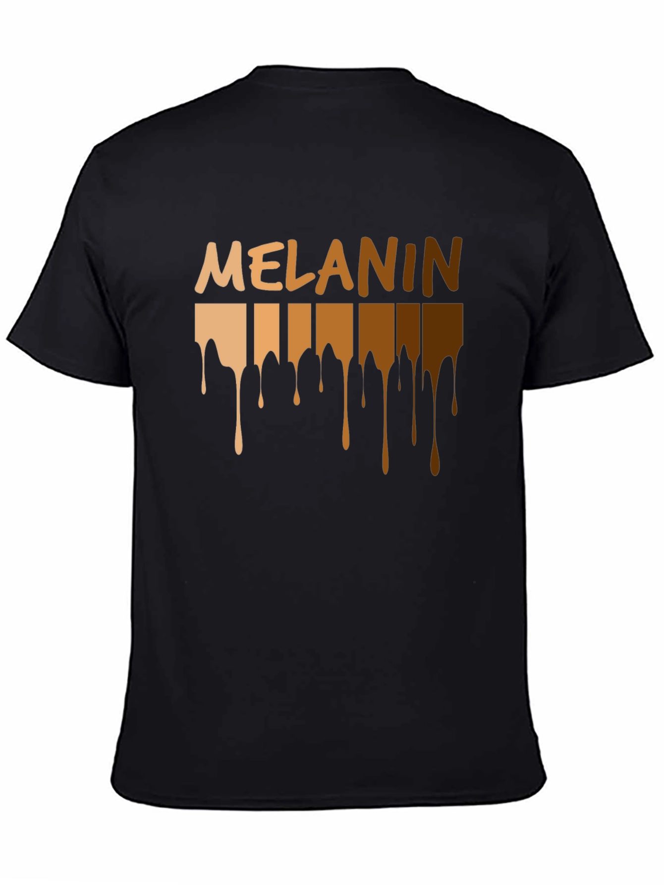 Melanin Drip T-Shirt - Black Pride
