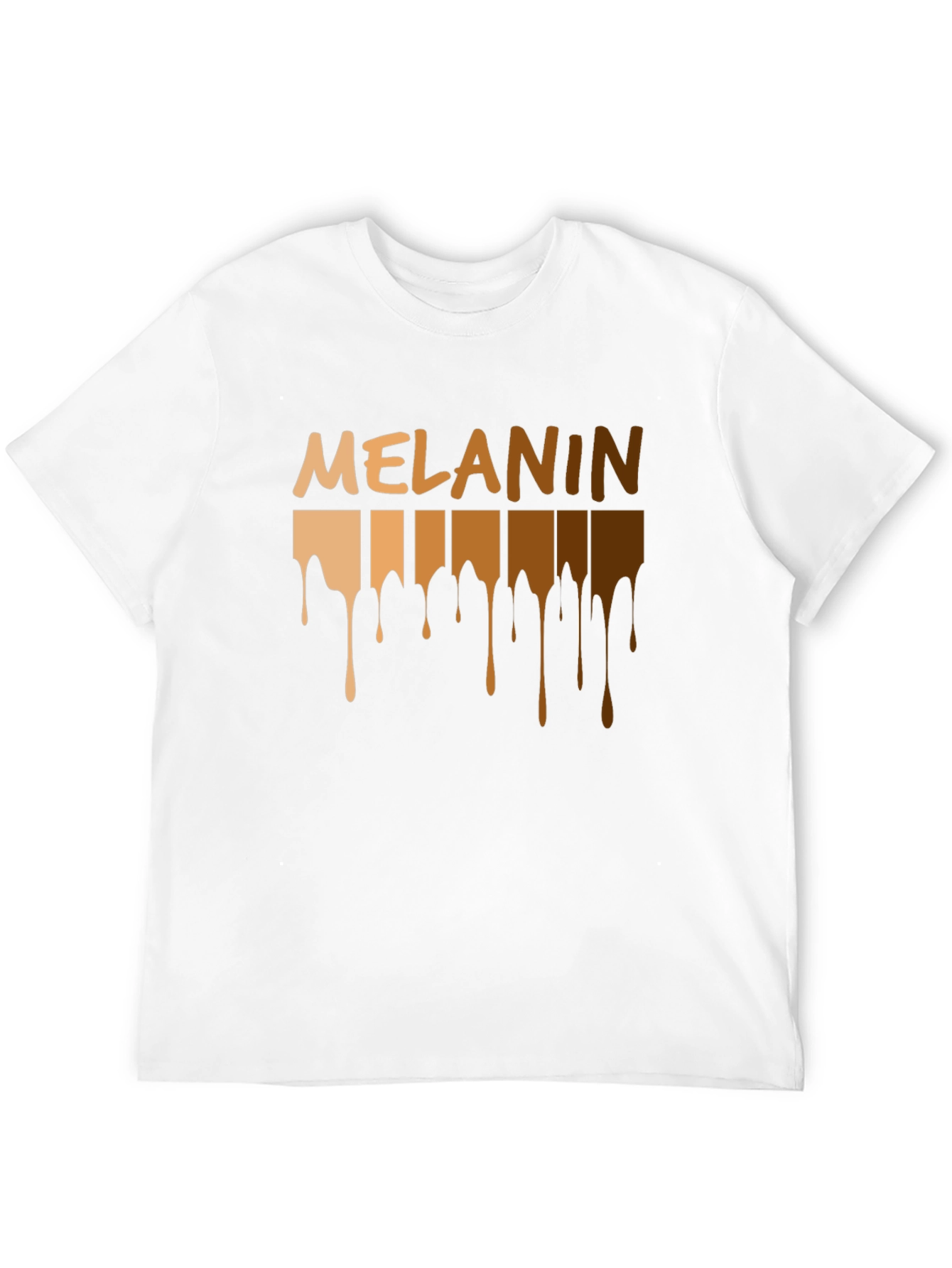 Melanin Drip T-Shirt - Black Pride