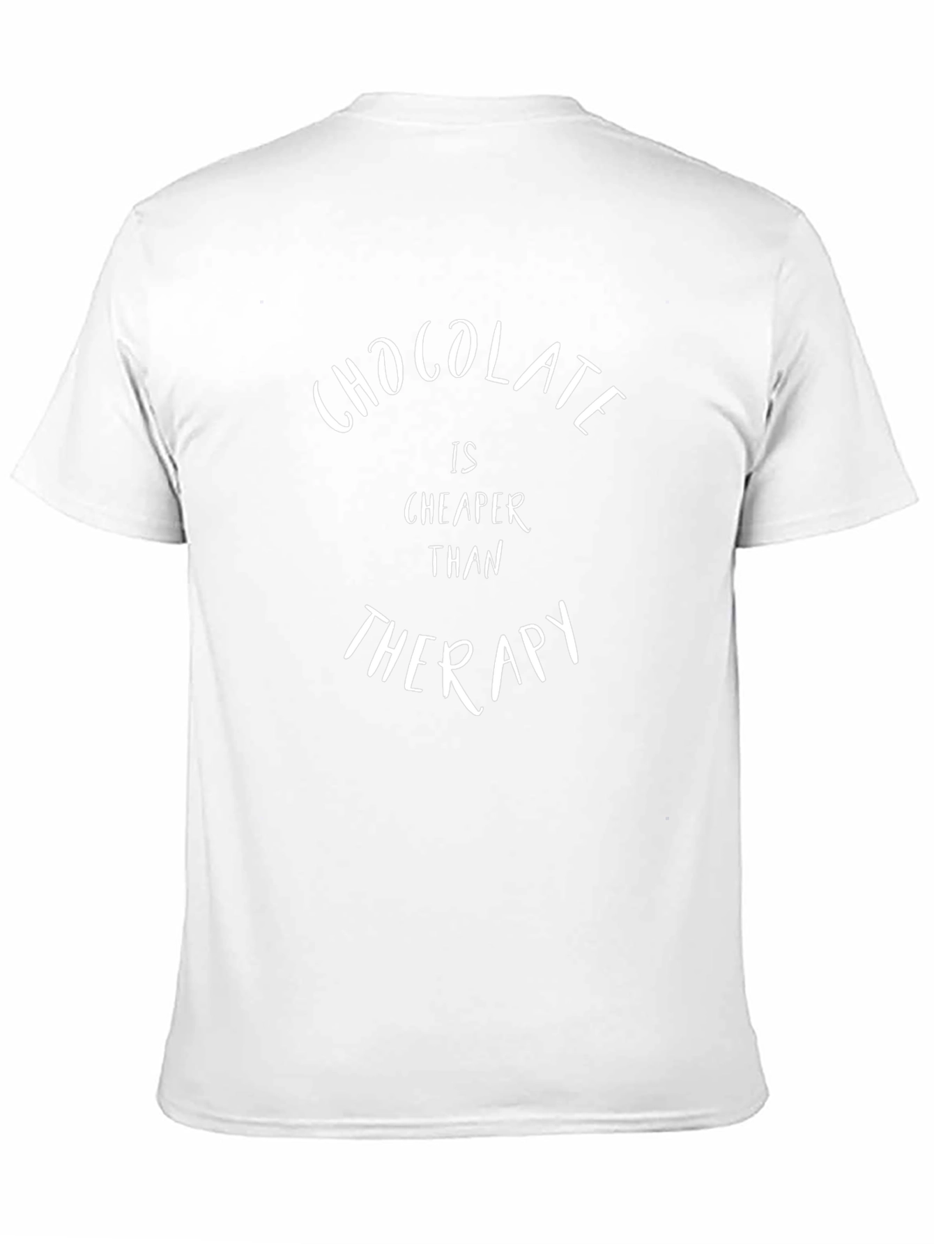 Chocolate Therapy T-Shirt - Funny Graphic Tee